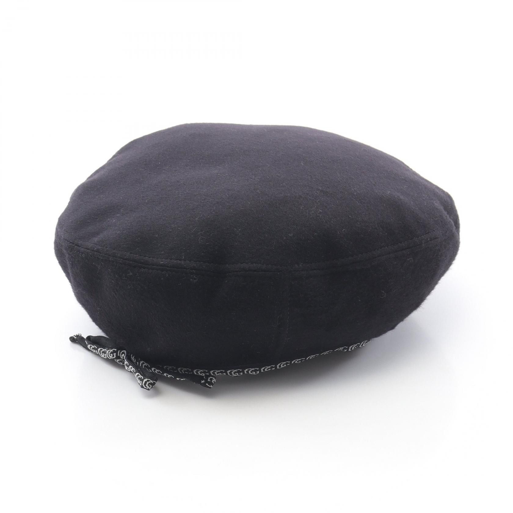 Gucci Gucci Gucci Double G Wool Hat Textile Hats DUTY FREE for USA Size ONE SIZE - 2 Thumbnail