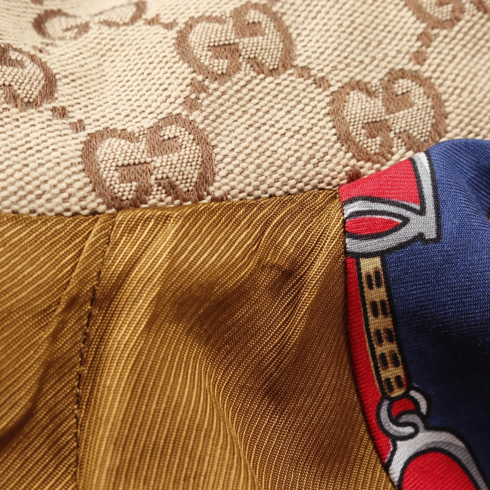 Gucci Gucci Gucci GG Jacquard Cotton Polyester Jacket Textile Outerwear DUTY FREE for USA Size ONE SIZE - 9 Thumbnail