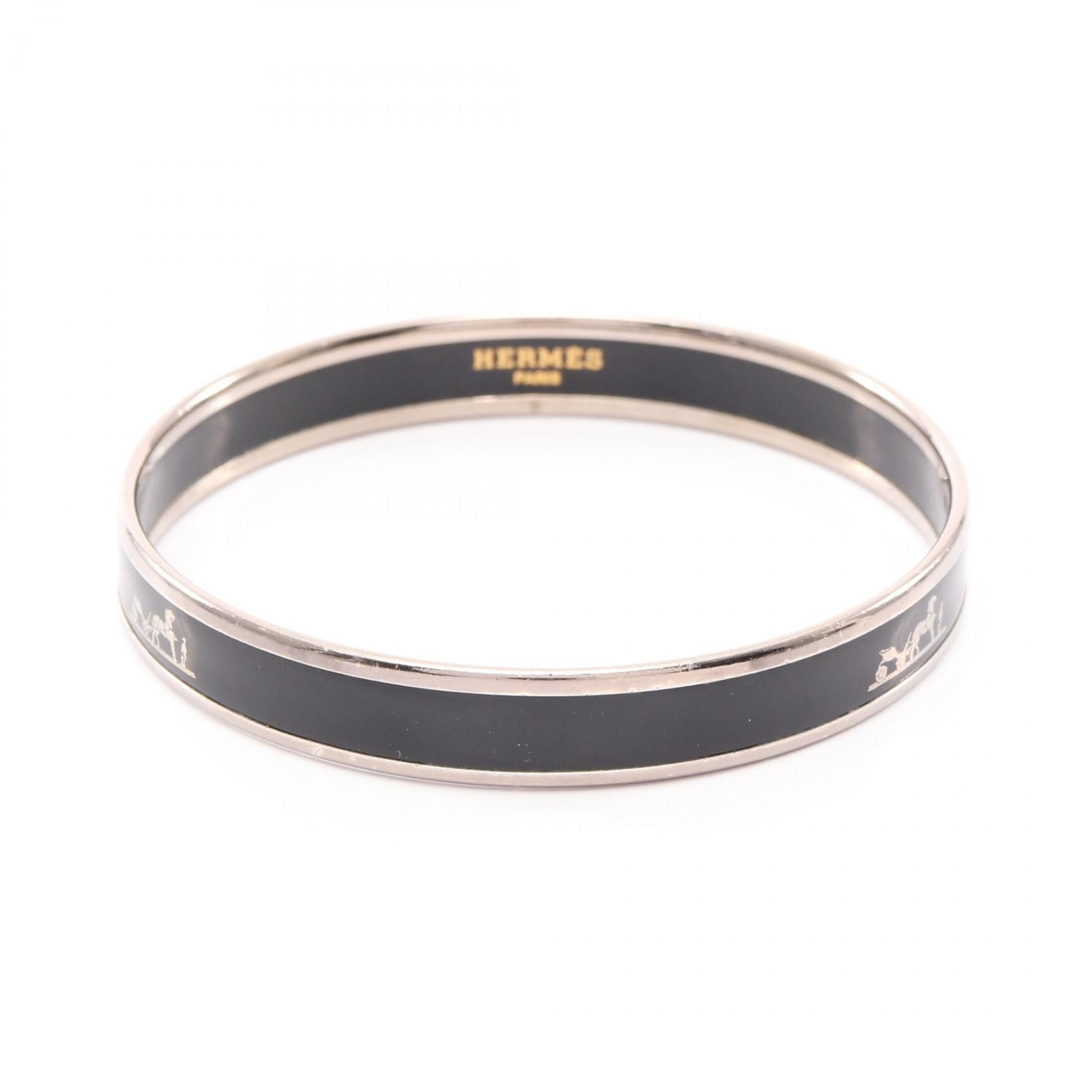 Hermes Hermes Hermes Email PM Caleche Bangle Metal Bangle DUTY FREE for USA Size ONE SIZE - 2 Thumbnail