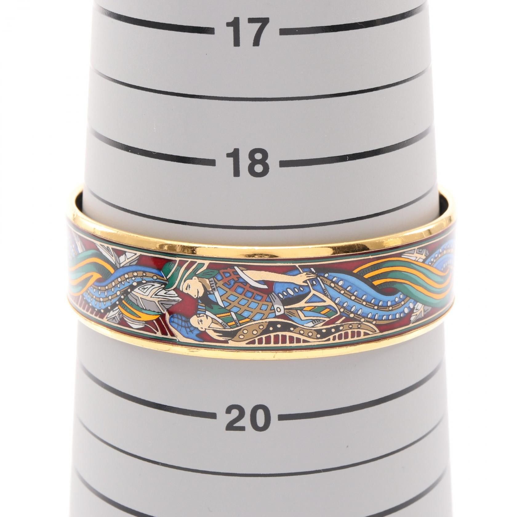 Hermes Hermes Hermes Email GM Bangle Metal Bangle DUTY FREE for USA Size ONE SIZE - 4 Thumbnail