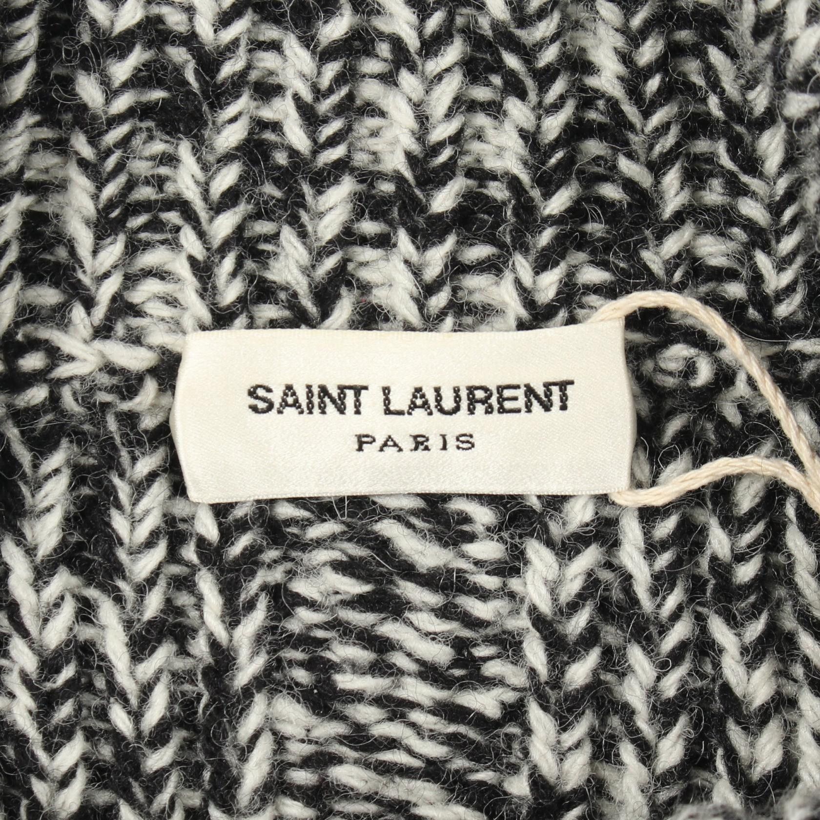 Yves Saint Laurent Yves Saint Laurent Saint Laurent Paris Wool Knit Top Textile Tops 392605 DUTY FREE for USA Size ONE SIZE - 3 Thumbnail