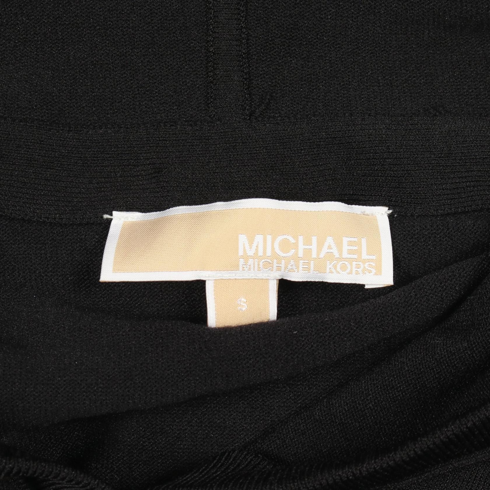 Michael Kors Michael Kors Michael Michael Kors Rayon Nylon Polyurethane Dress Textile Dresses JS3811W5ZV DUTY FREE for USA Size ONE SIZE - 3 Thumbnail
