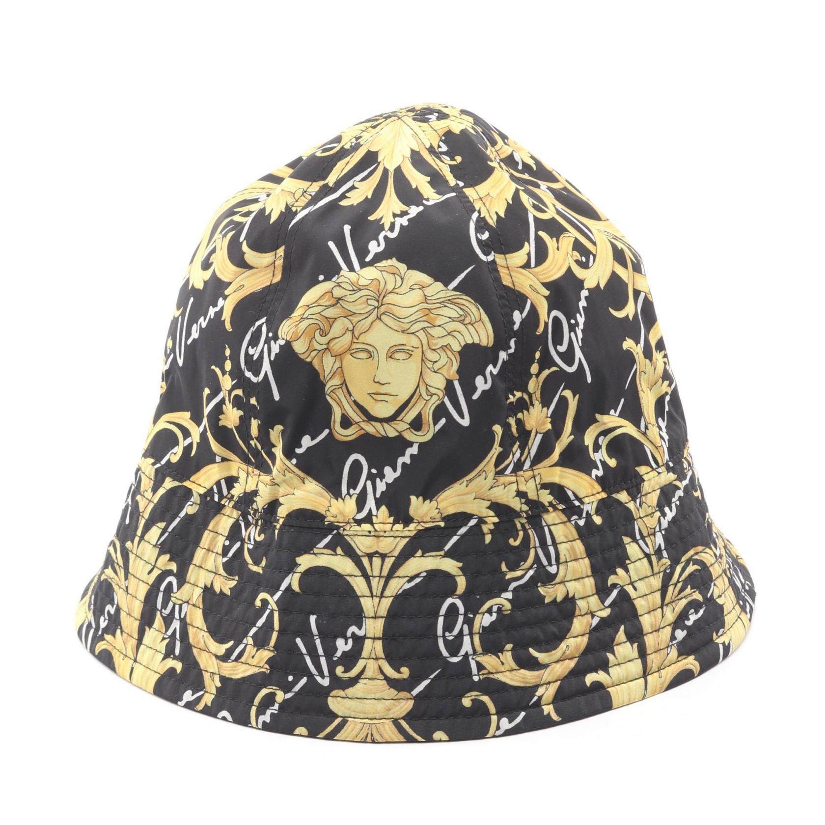 Versace Versace Versace Medusa Polyester Bucket Hat Textile Hats DUTY FREE for USA Size ONE SIZE - 2 Thumbnail