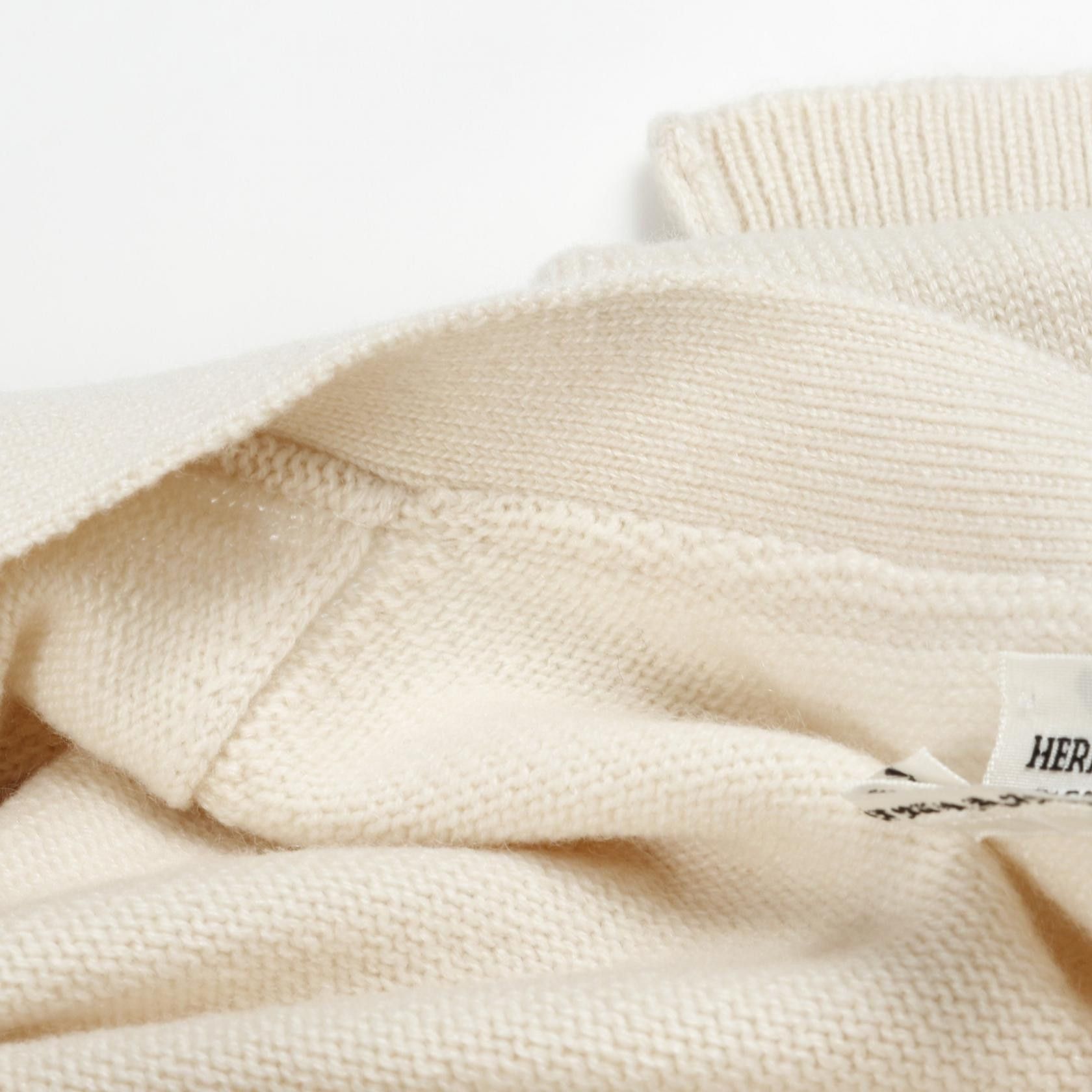 Hermes Hermes Hermes Cashmere Cardigan Textile Tops DUTY FREE for USA Size ONE SIZE - 5 Thumbnail