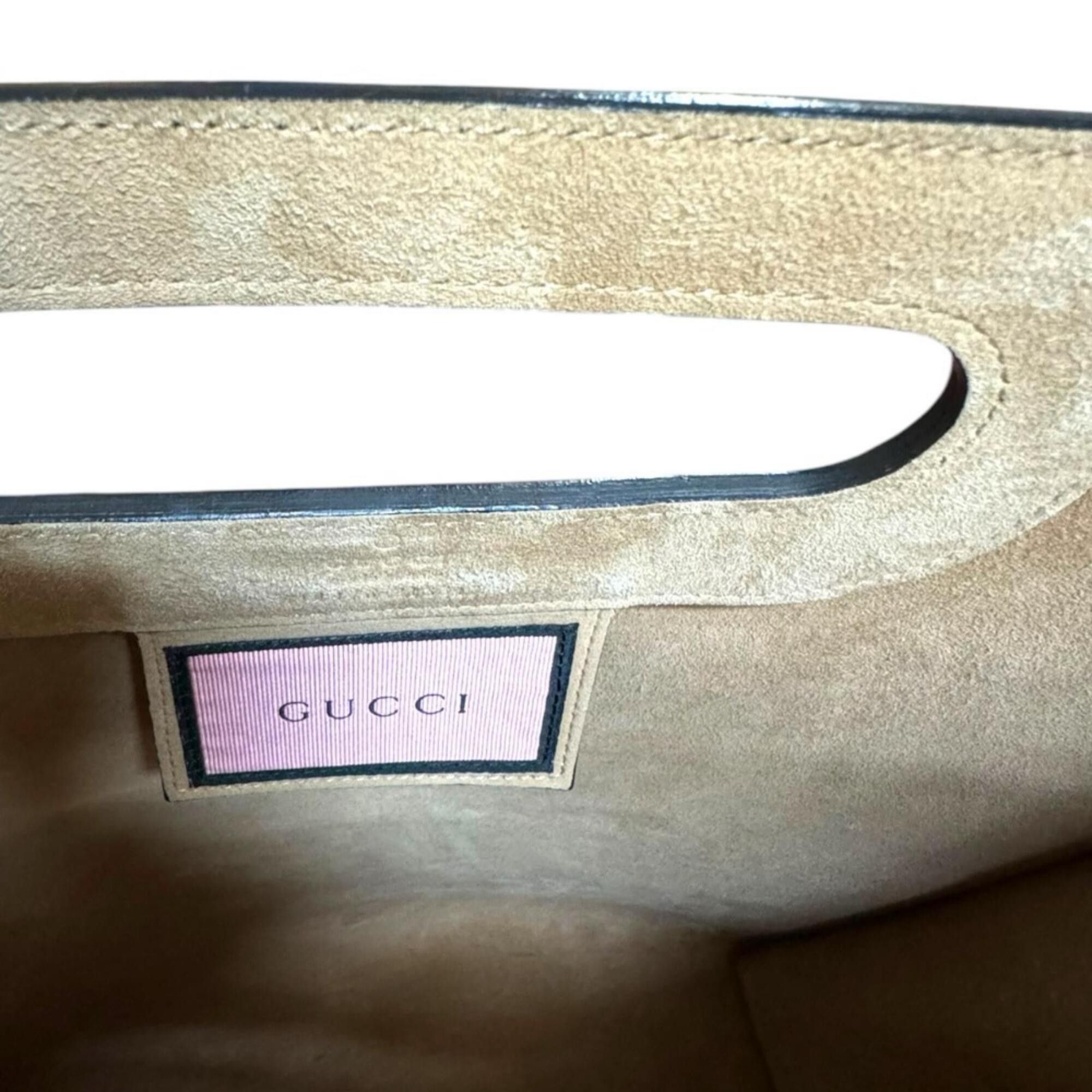 Gucci Gucci Ghost Shoulder Bag, Leather 414476, Black, Men's & Women's, GUCCI 2-Way Size ONE SIZE - 12 Thumbnail