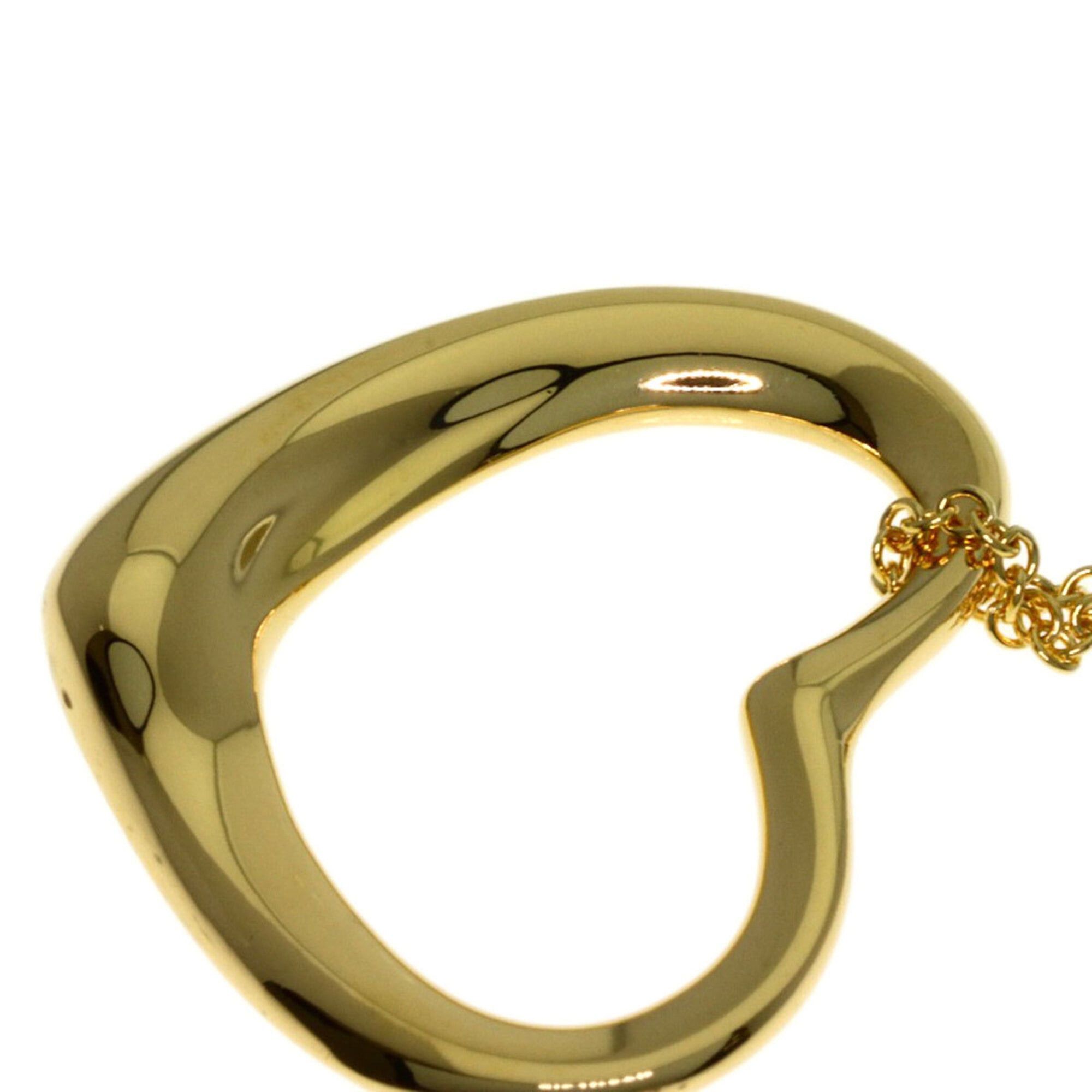 Tiffany & Co. Tiffany & Co. Open Heart Necklace, 18K Yellow Gold, Women's. Size ONE SIZE - 5 Thumbnail