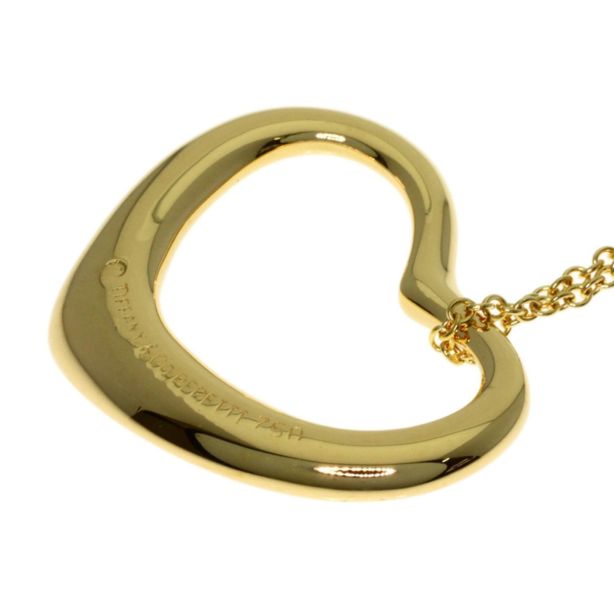 Tiffany & Co. Tiffany & Co. Open Heart Necklace, 18K Yellow Gold, Women's. Size ONE SIZE - 6 Thumbnail