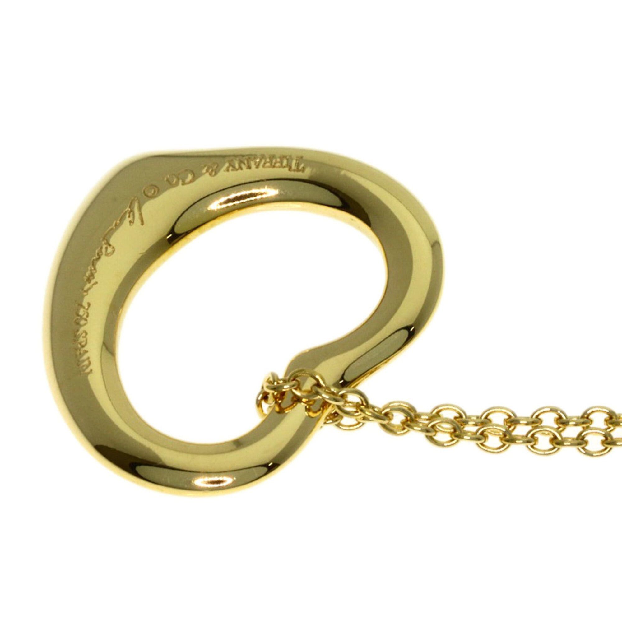 Tiffany & Co. Tiffany & Co. Open Heart Necklace, 18K Yellow Gold, Women's. Size ONE SIZE - 5 Thumbnail