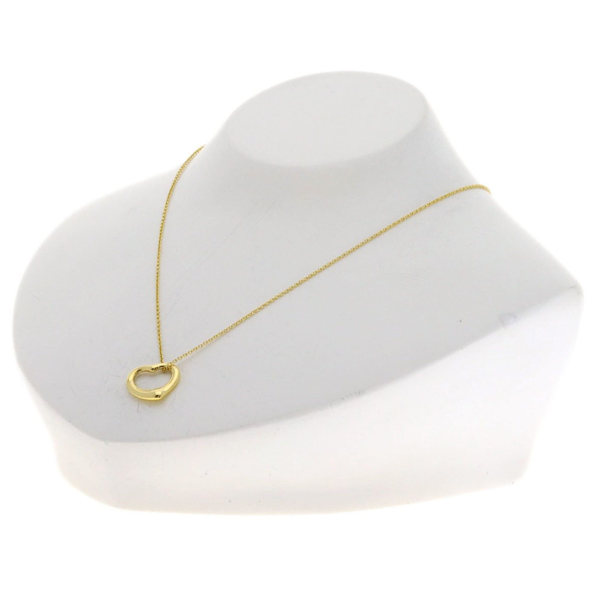 Tiffany & Co. Tiffany & Co. Open Heart Necklace, 18K Yellow Gold, Women's. Size ONE SIZE - 6 Thumbnail