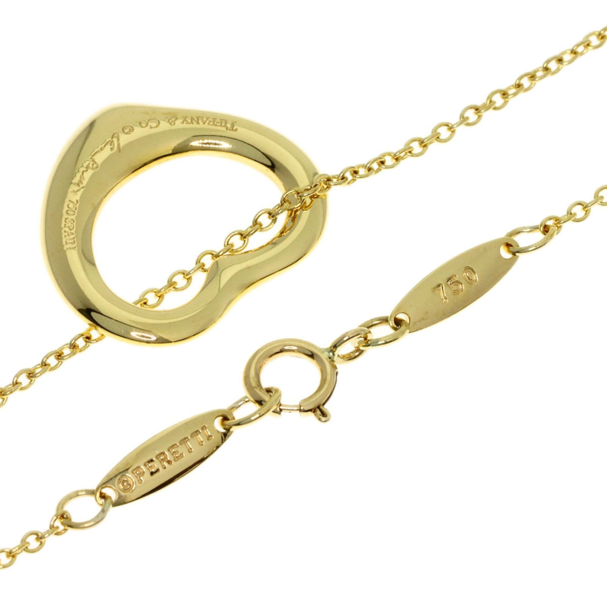 Tiffany & Co. Tiffany & Co. Open Heart Necklace, 18K Yellow Gold, Women's. Size ONE SIZE - 2 Thumbnail