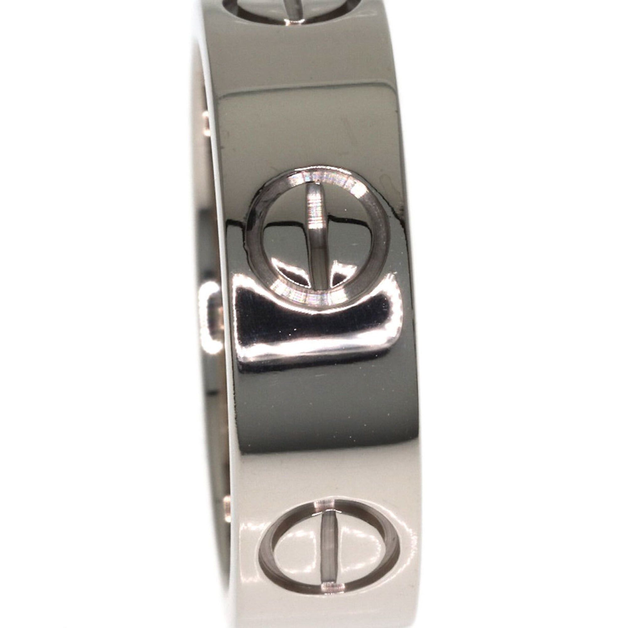 Cartier Cartier Love Ring #51, 18K White Gold, Women's Ring, CARTIER Size ONE SIZE - 6 Thumbnail