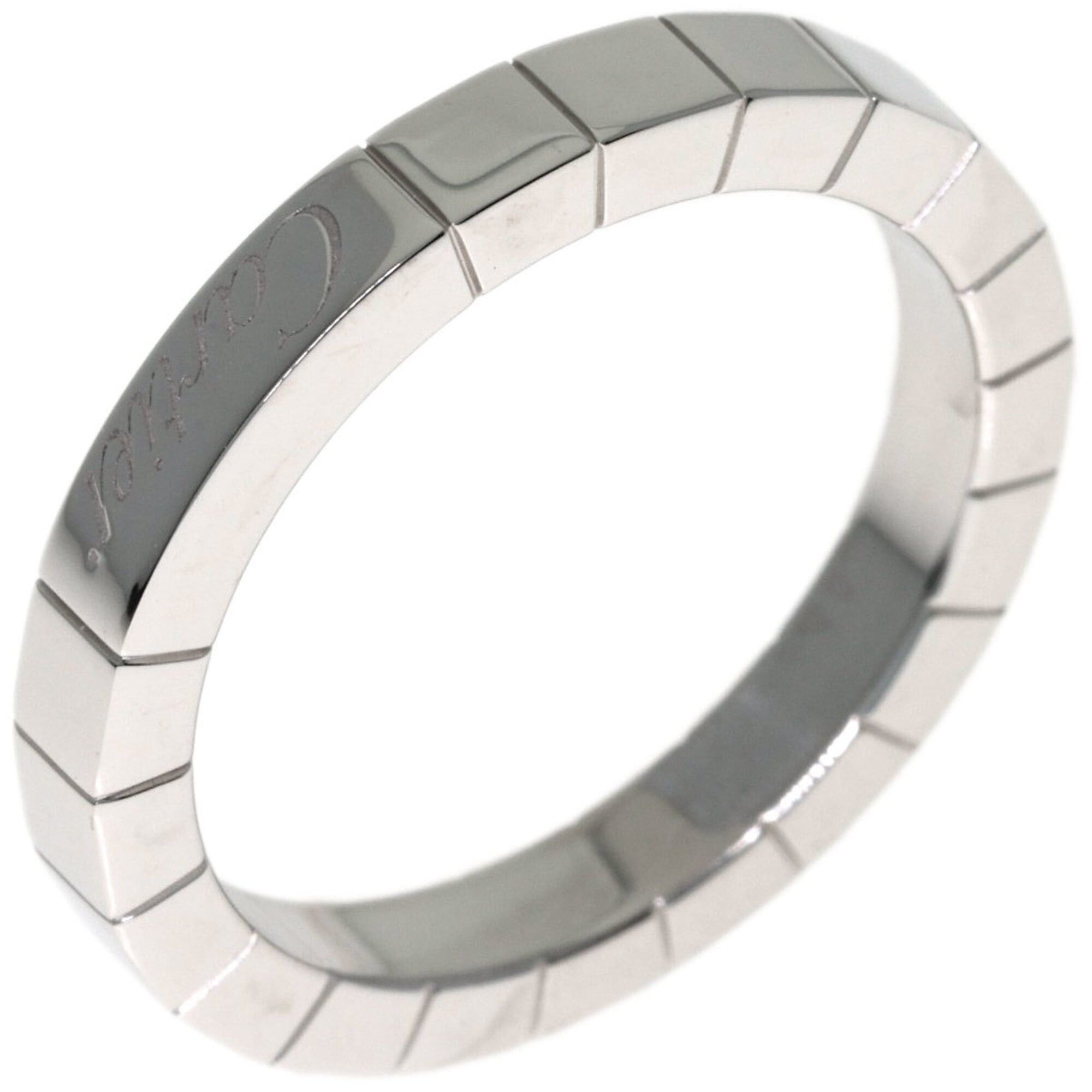 Cartier Cartier Lanieres #54 Ring, 18K White Gold, Women's, CARTIER Size ONE SIZE - 2 Thumbnail