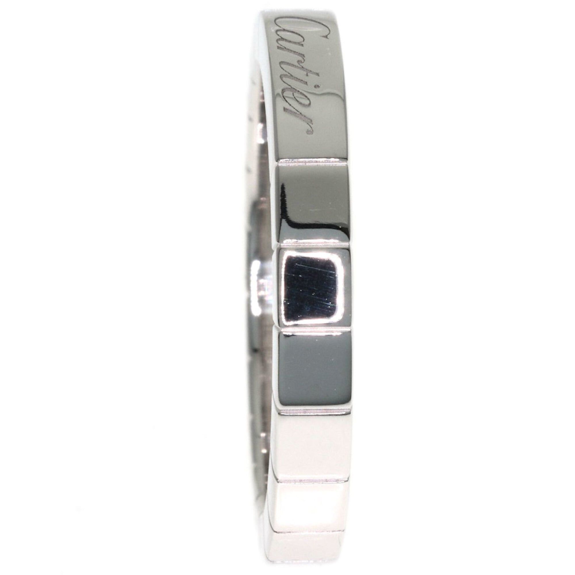 Cartier Cartier Lanieres #54 Ring, 18K White Gold, Women's, CARTIER Size ONE SIZE - 3 Thumbnail