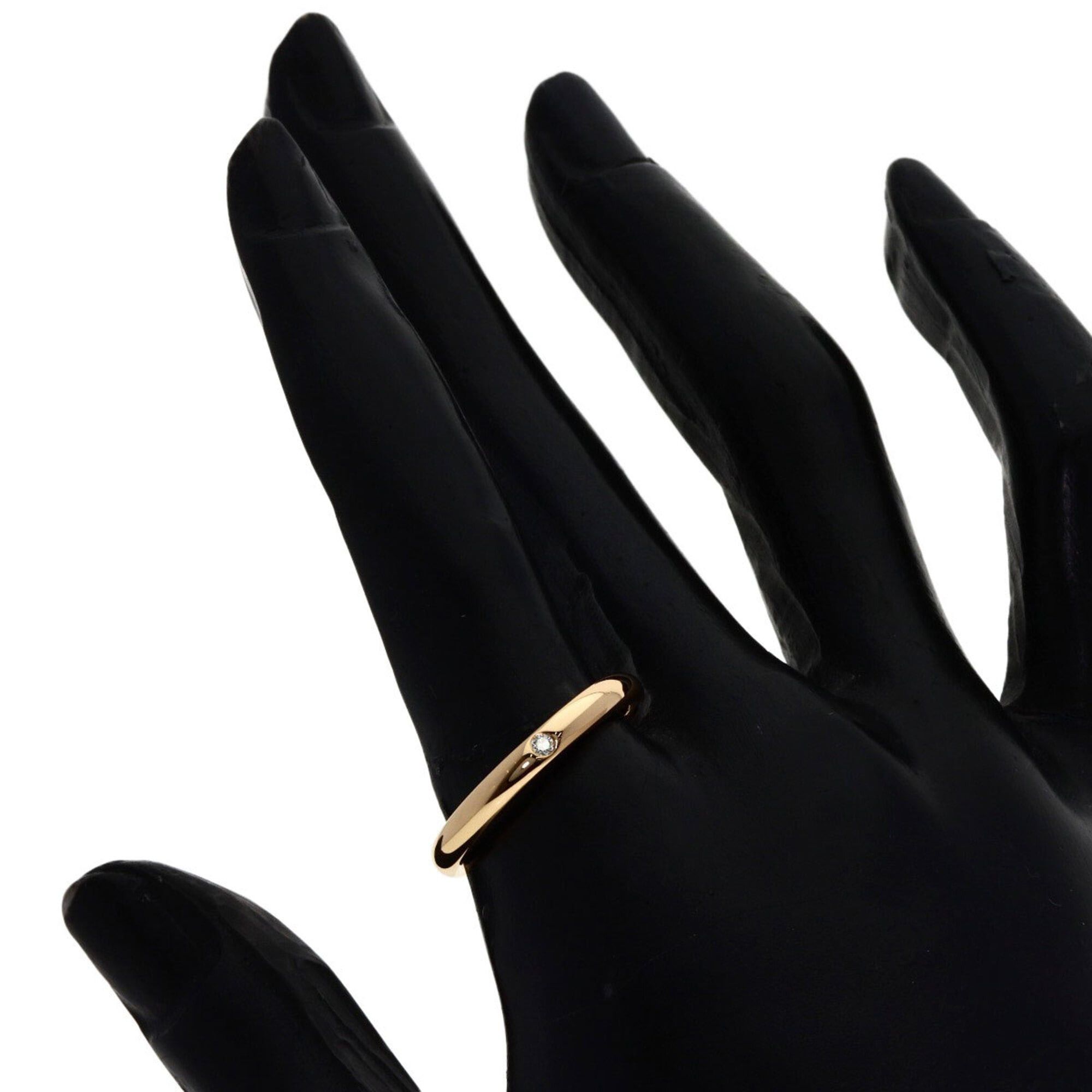 Tiffany & Co. Tiffany & Co. Stacking Band 1P Diamond Ring, 18K Pink Gold, Women's. Size ONE SIZE - 7 Thumbnail