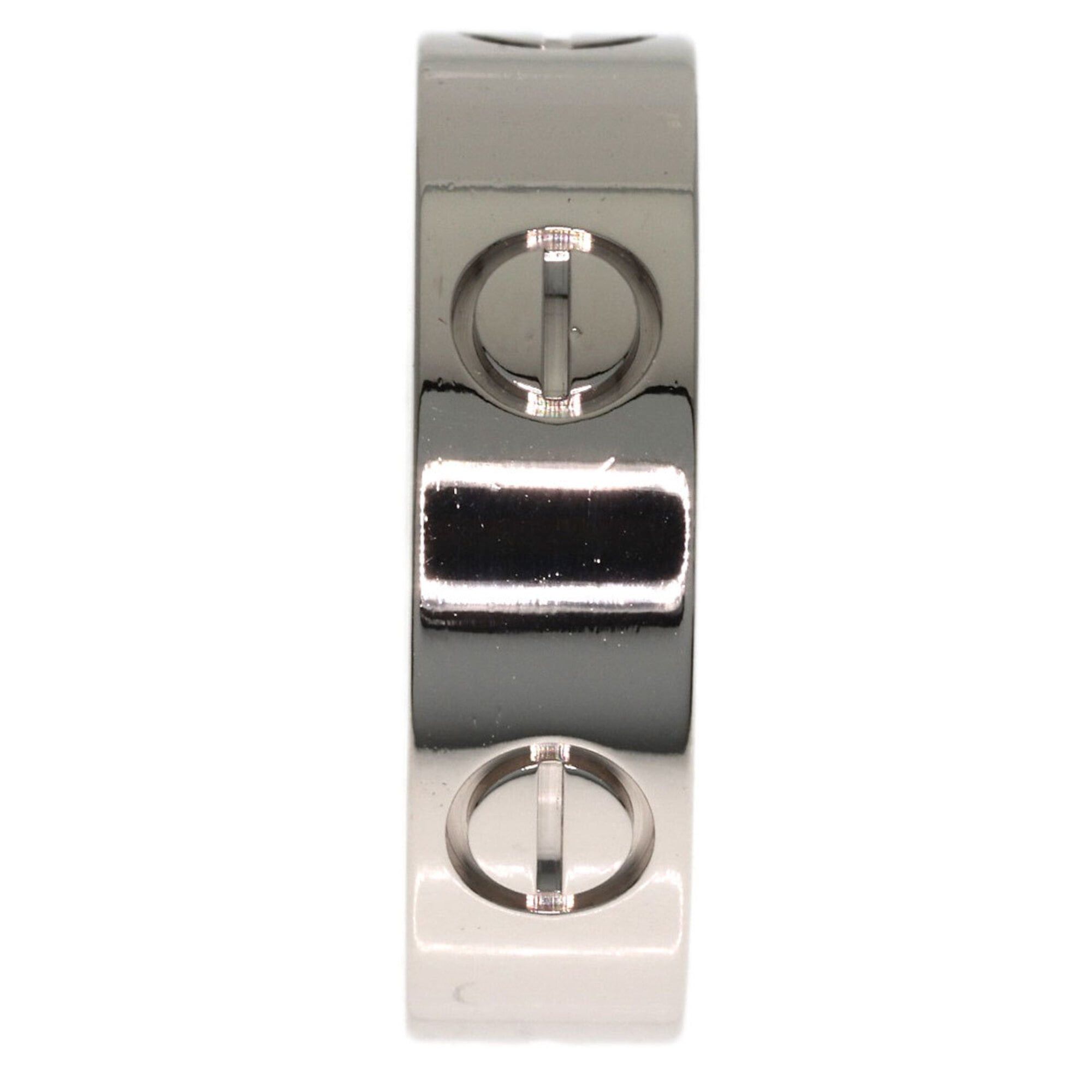 Cartier Cartier Love Ring #52, 18K White Gold, Women's Ring, CARTIER Size ONE SIZE - 3 Thumbnail