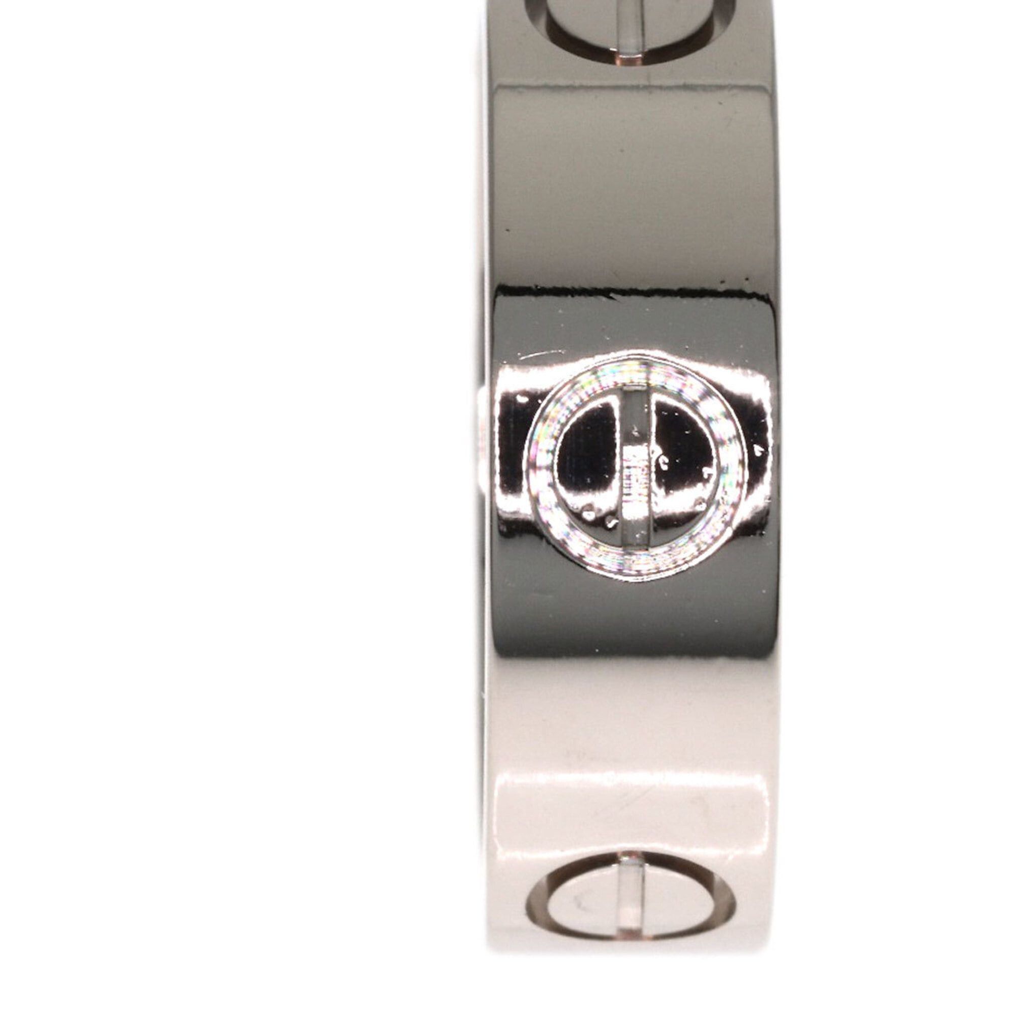 Cartier Cartier Love Ring #52, 18K White Gold, Women's Ring, CARTIER Size ONE SIZE - 8 Thumbnail