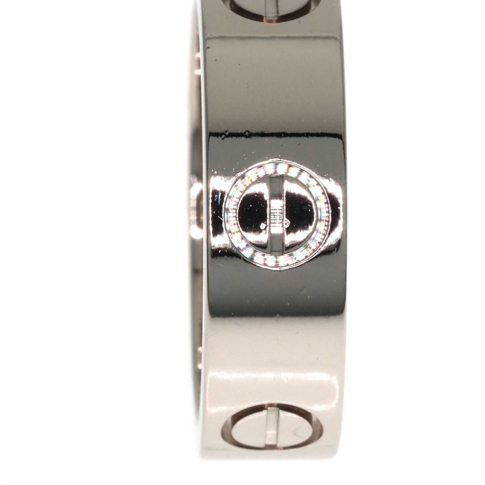 Cartier Cartier Love Ring #52, 18K White Gold, Women's Ring, CARTIER Size ONE SIZE - 7 Thumbnail