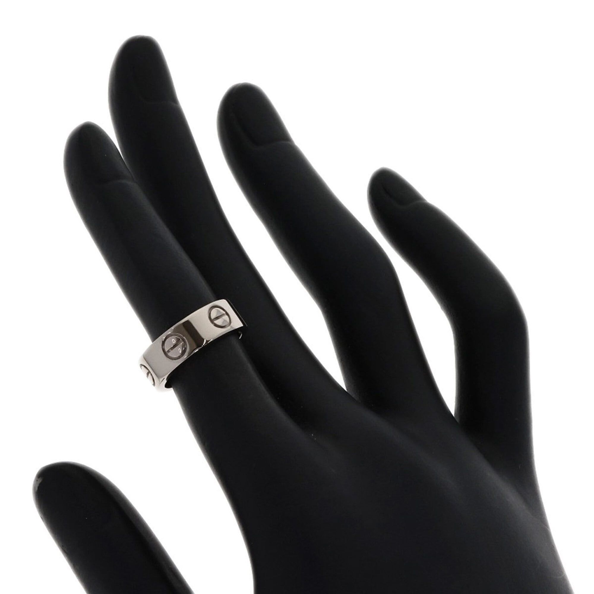 Cartier Cartier Love Ring #45, 18K White Gold, Women's Ring, CARTIER Size ONE SIZE - 5 Thumbnail
