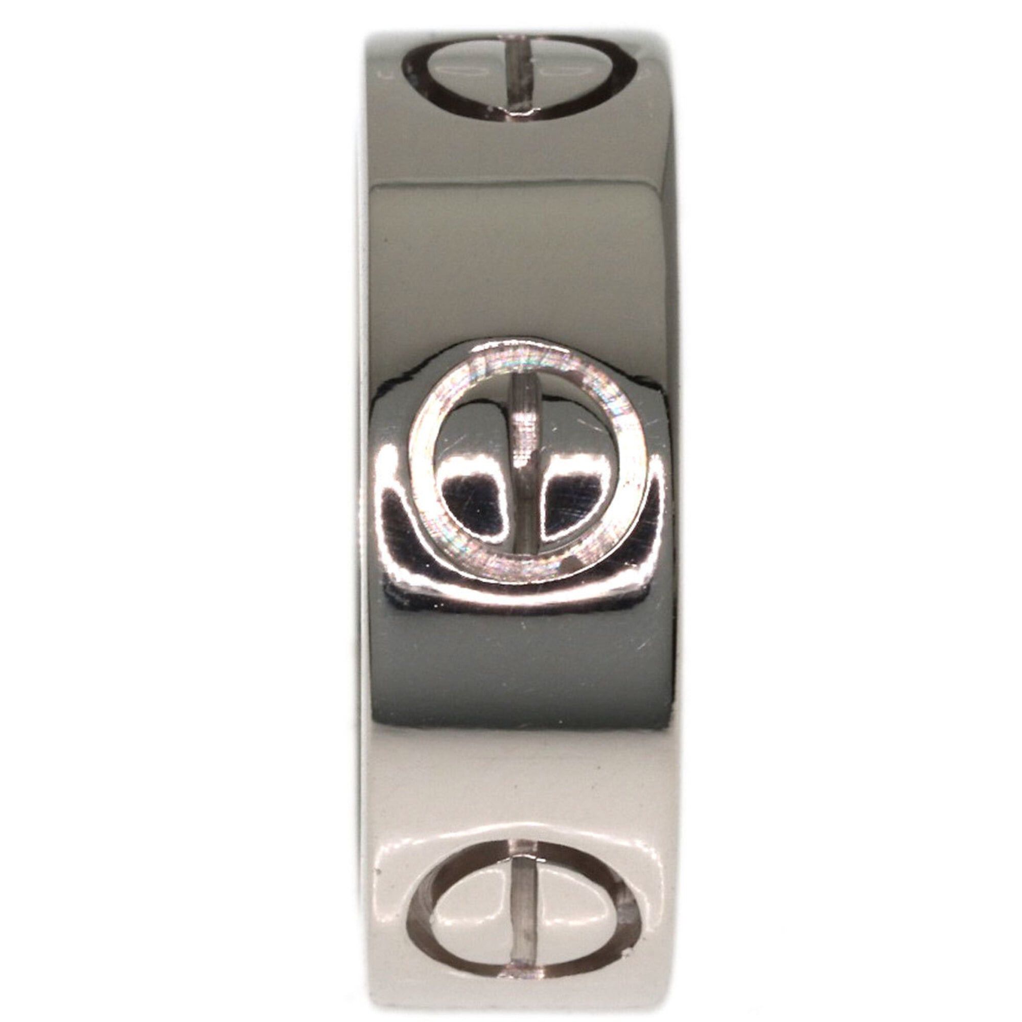 Cartier Cartier Love Ring #45, 18K White Gold, Women's Ring, CARTIER Size ONE SIZE - 7 Thumbnail