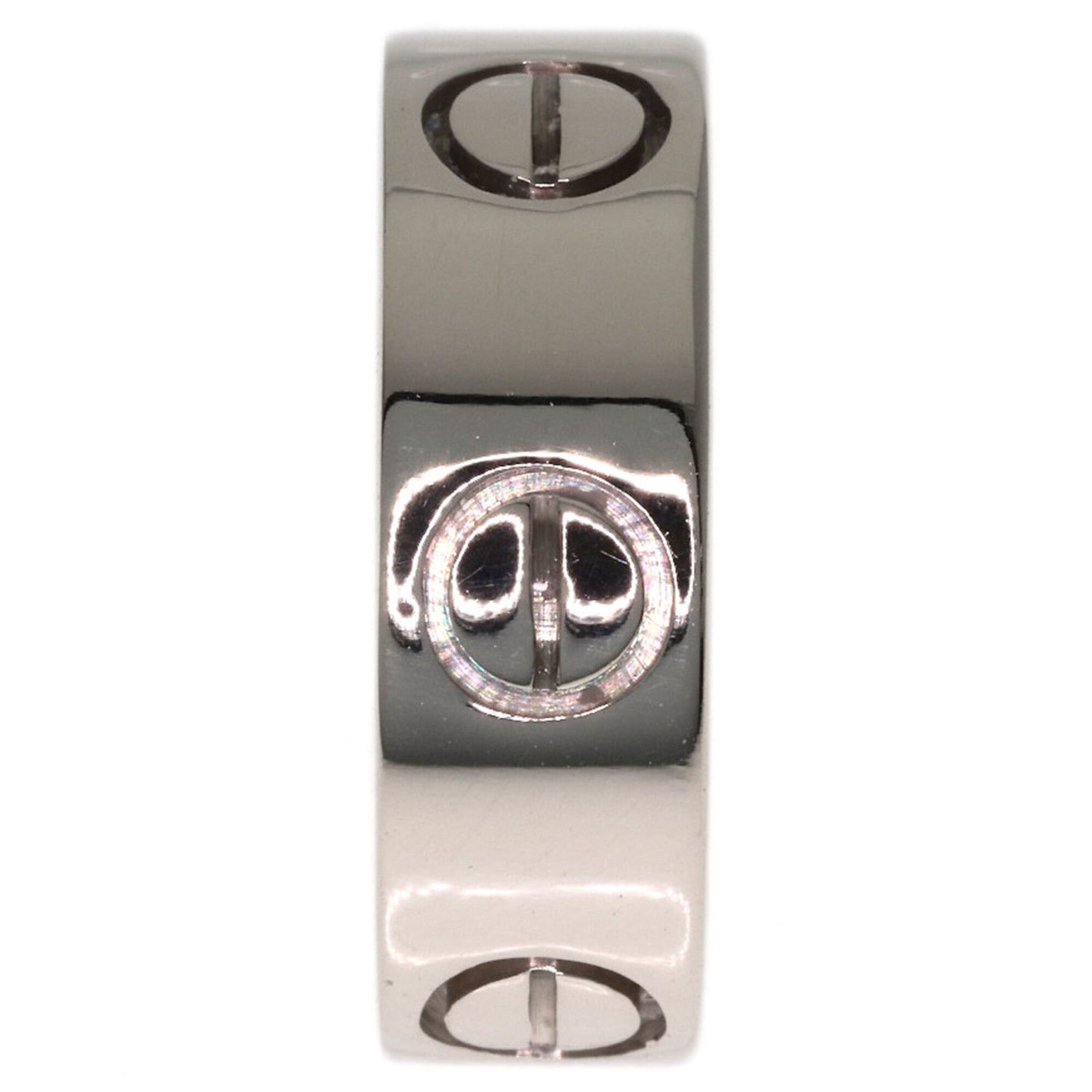 Cartier Cartier Love Ring #45, 18K White Gold, Women's Ring, CARTIER Size ONE SIZE - 3 Thumbnail