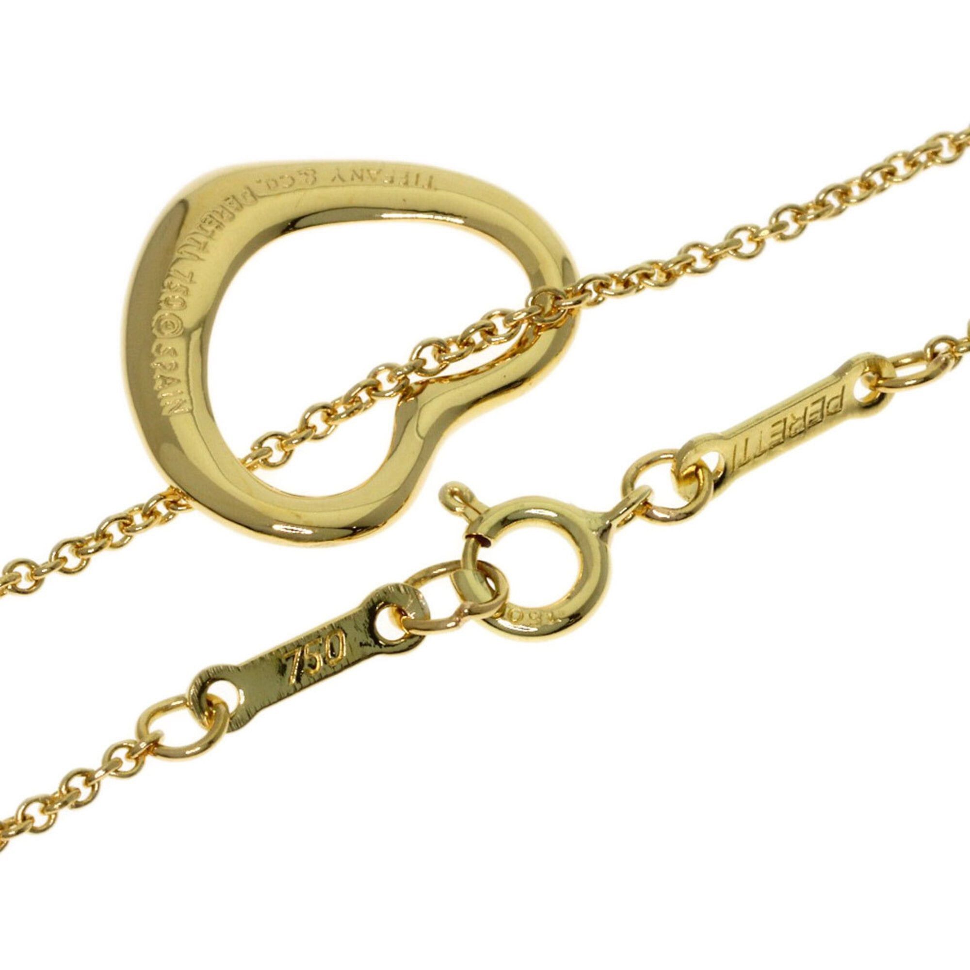 Tiffany & Co. Tiffany & Co. Open Heart Necklace, 18K Yellow Gold, Women's. Size ONE SIZE - 2 Thumbnail