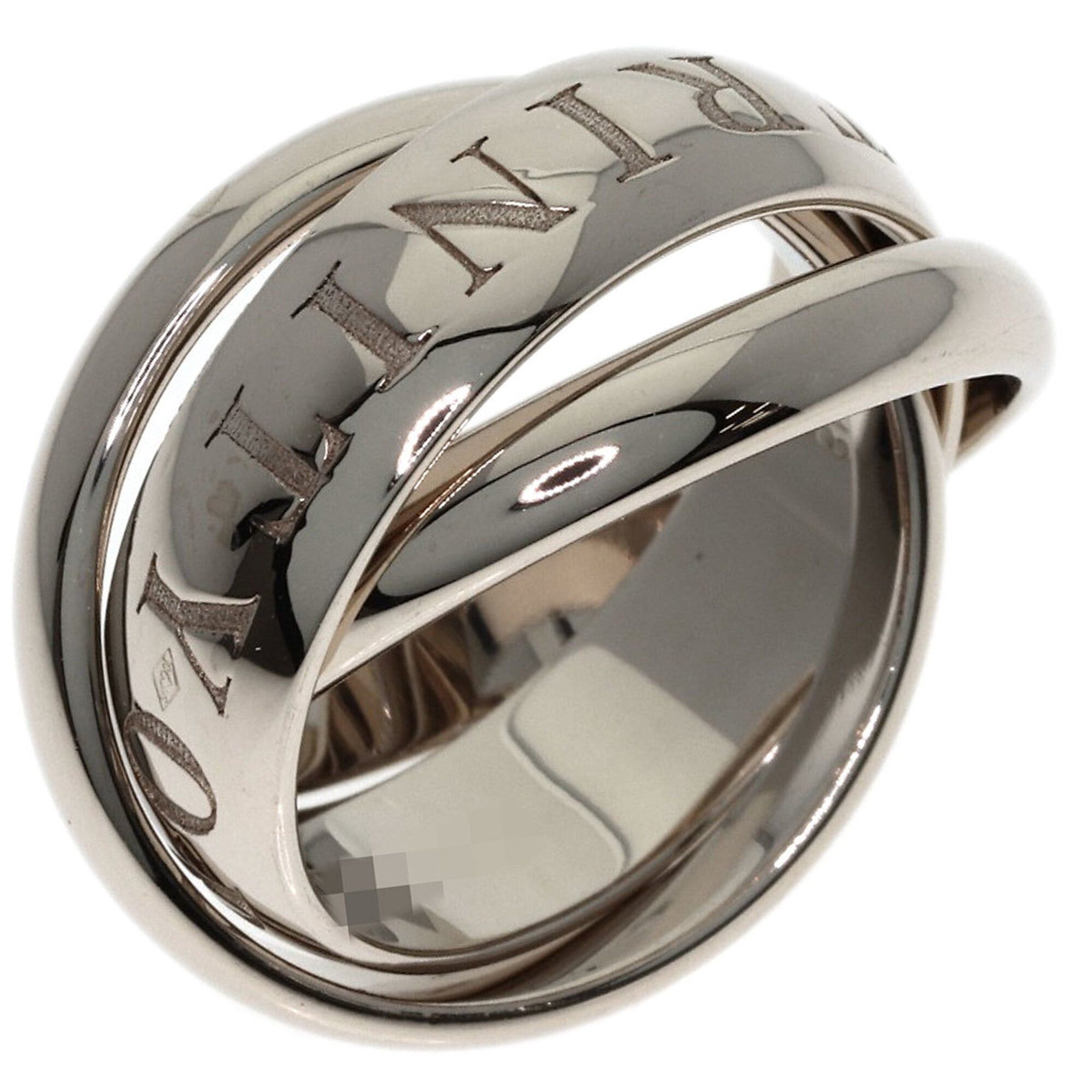 Cartier Cartier Trinity 1998 Christmas Limited Edition #47 Ring, 18K White Gold, Women's, CARTIER Size ONE SIZE - 2 Thumbnail