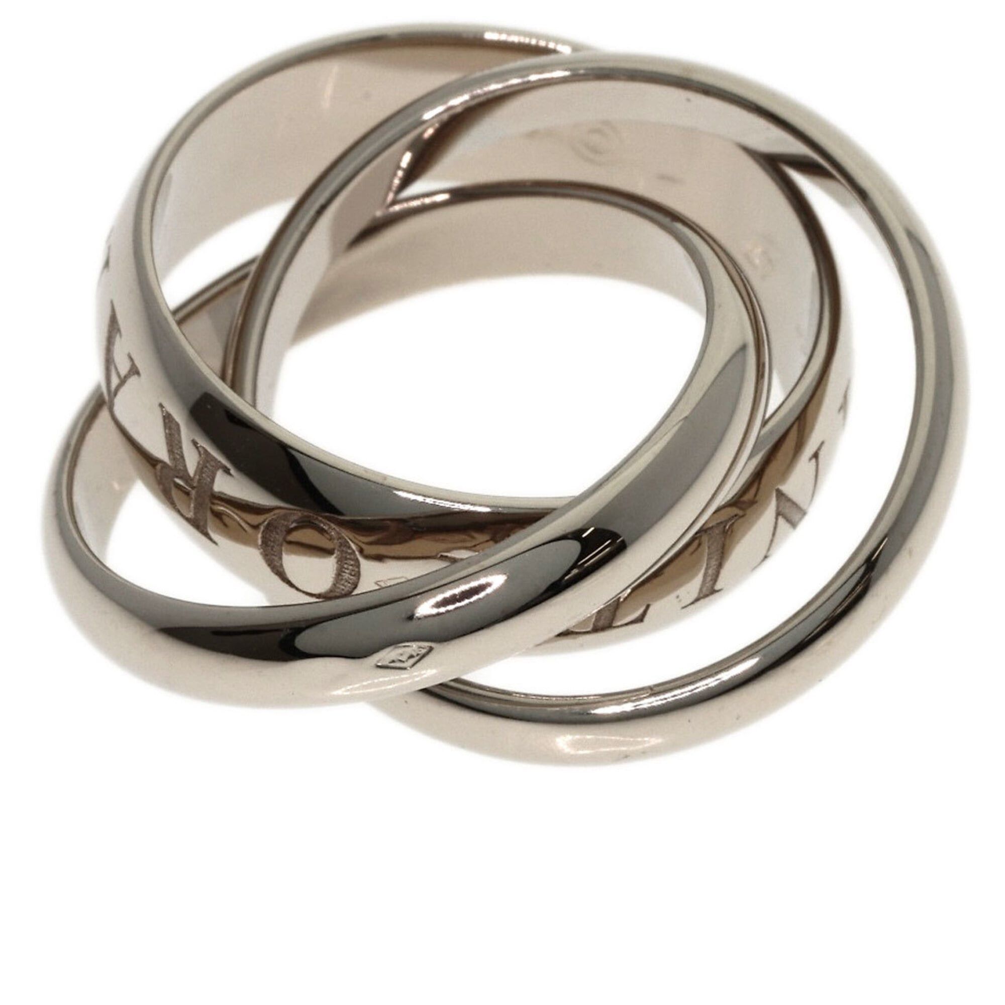Cartier Cartier Trinity 1998 Christmas Limited Edition #47 Ring, 18K White Gold, Women's, CARTIER Size ONE SIZE - 6 Thumbnail