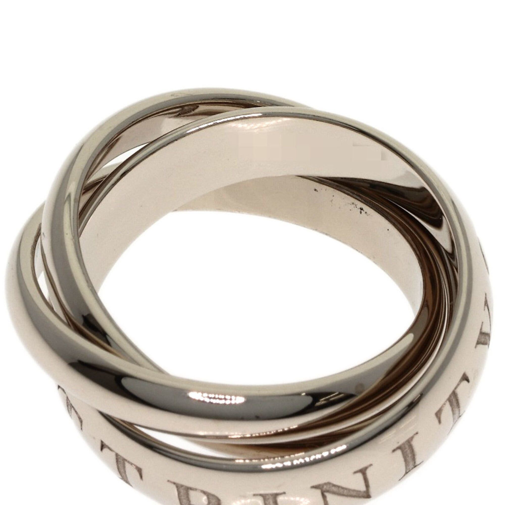 Cartier Cartier Trinity 1998 Christmas Limited Edition #47 Ring, 18K White Gold, Women's, CARTIER Size ONE SIZE - 4 Thumbnail
