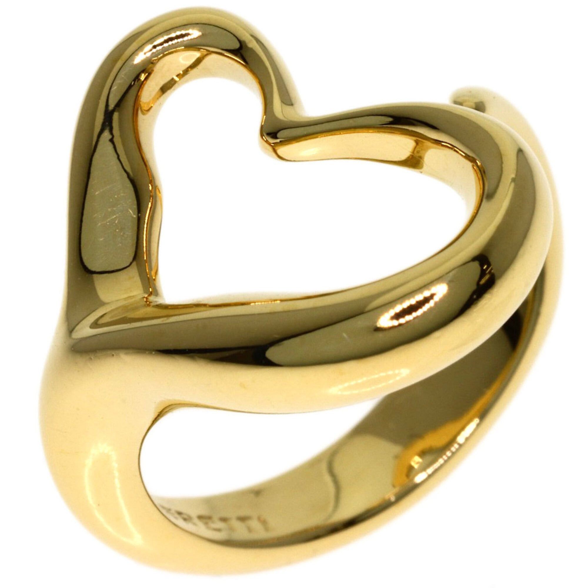 Tiffany & Co. Tiffany & Co. Open Heart Ring, 18K Yellow Gold, Women's. Size ONE SIZE - 2 Thumbnail