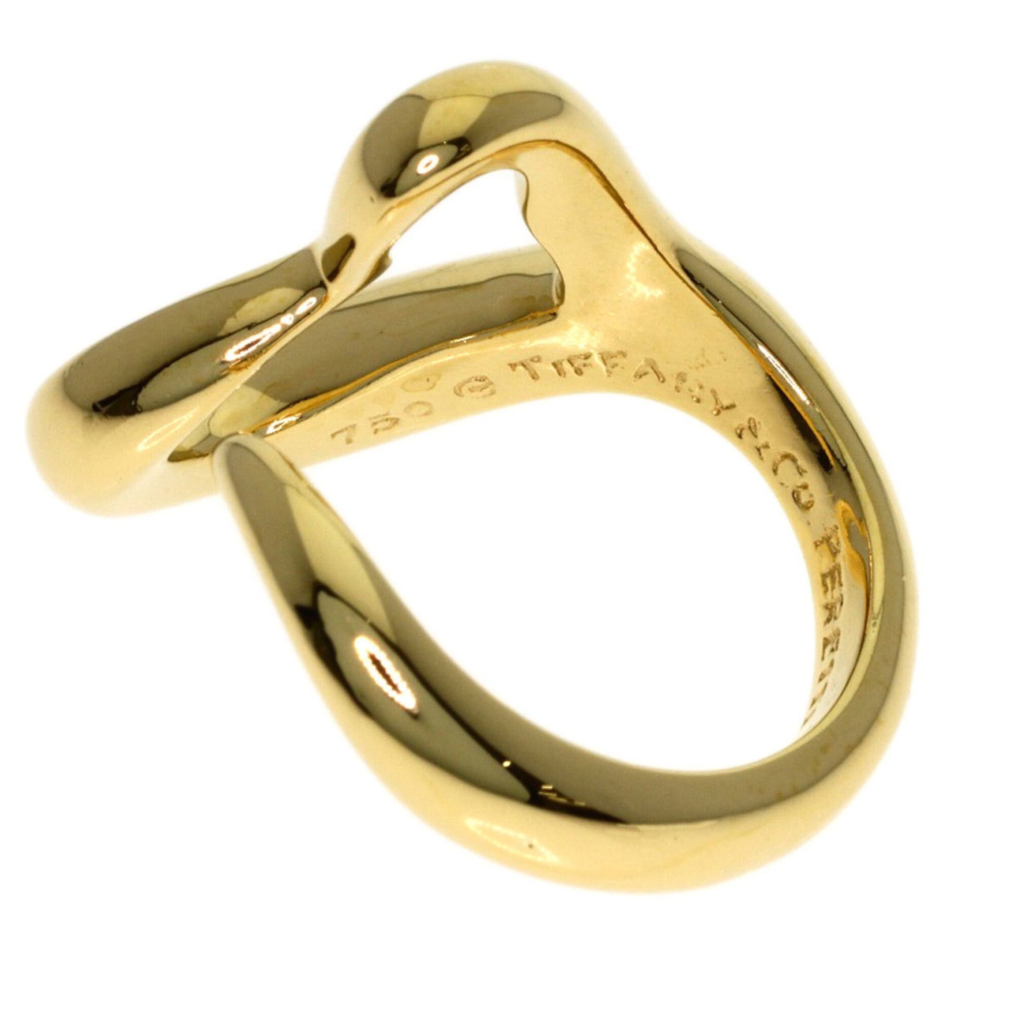 Tiffany & Co. Tiffany & Co. Open Heart Ring, 18K Yellow Gold, Women's. Size ONE SIZE - 4 Thumbnail