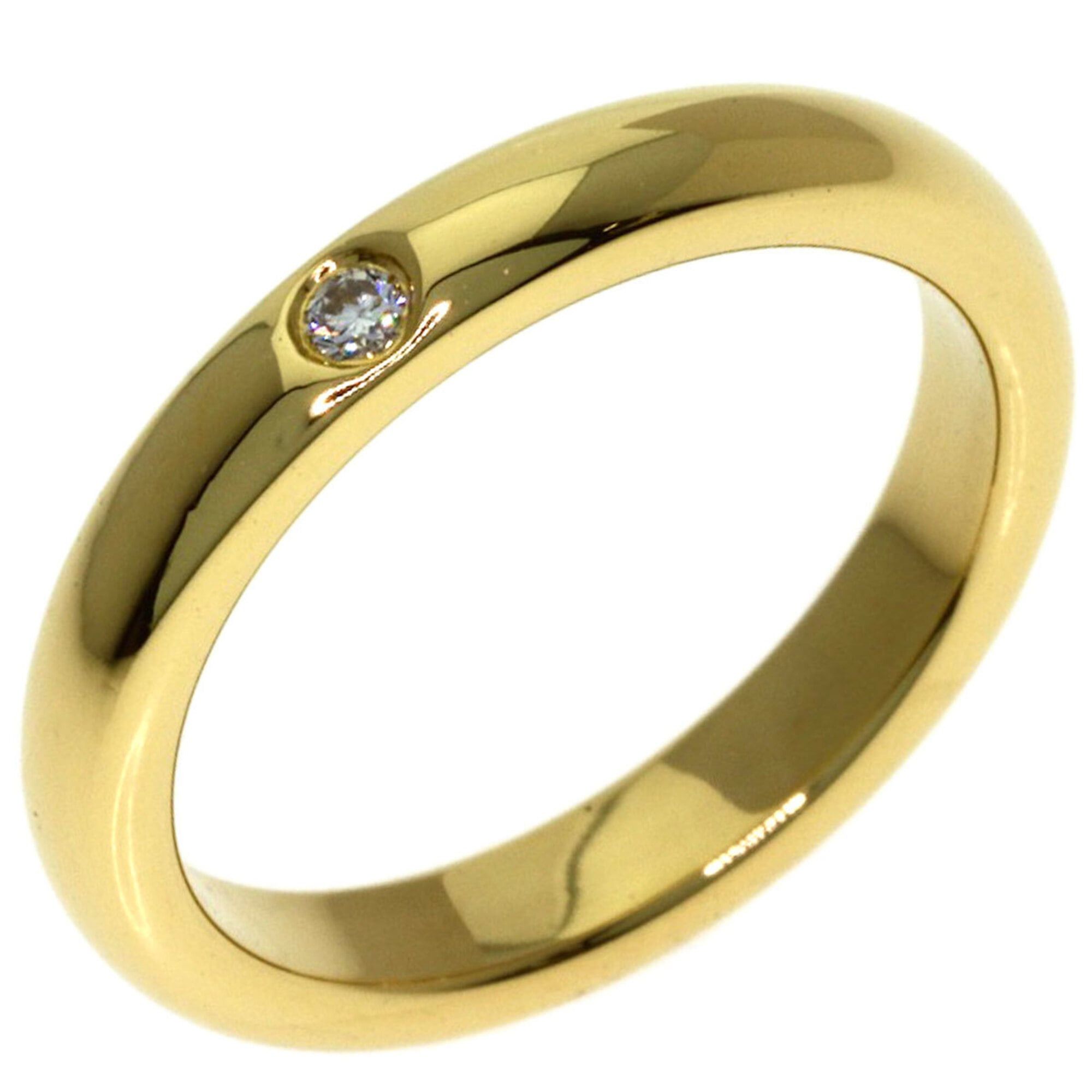 Tiffany & Co. Tiffany & Co. Stacking Band 1P Diamond Ring, 18K Yellow Gold, Women's. Size ONE SIZE - 2 Thumbnail