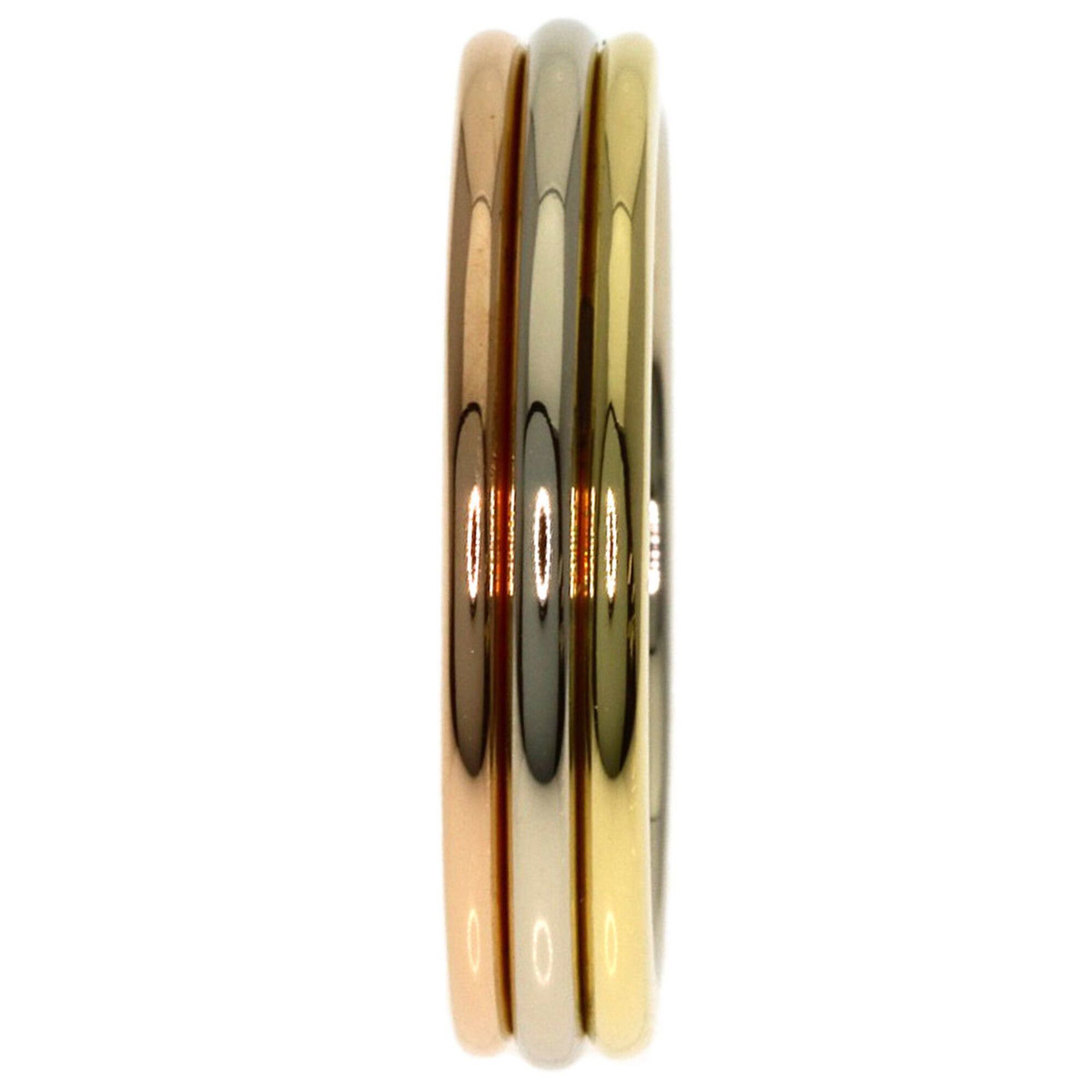 Cartier Cartier Vendôme #50 Ring, 18K Yellow Gold/18KWG, Women's, CARTIER Size ONE SIZE - 3 Thumbnail