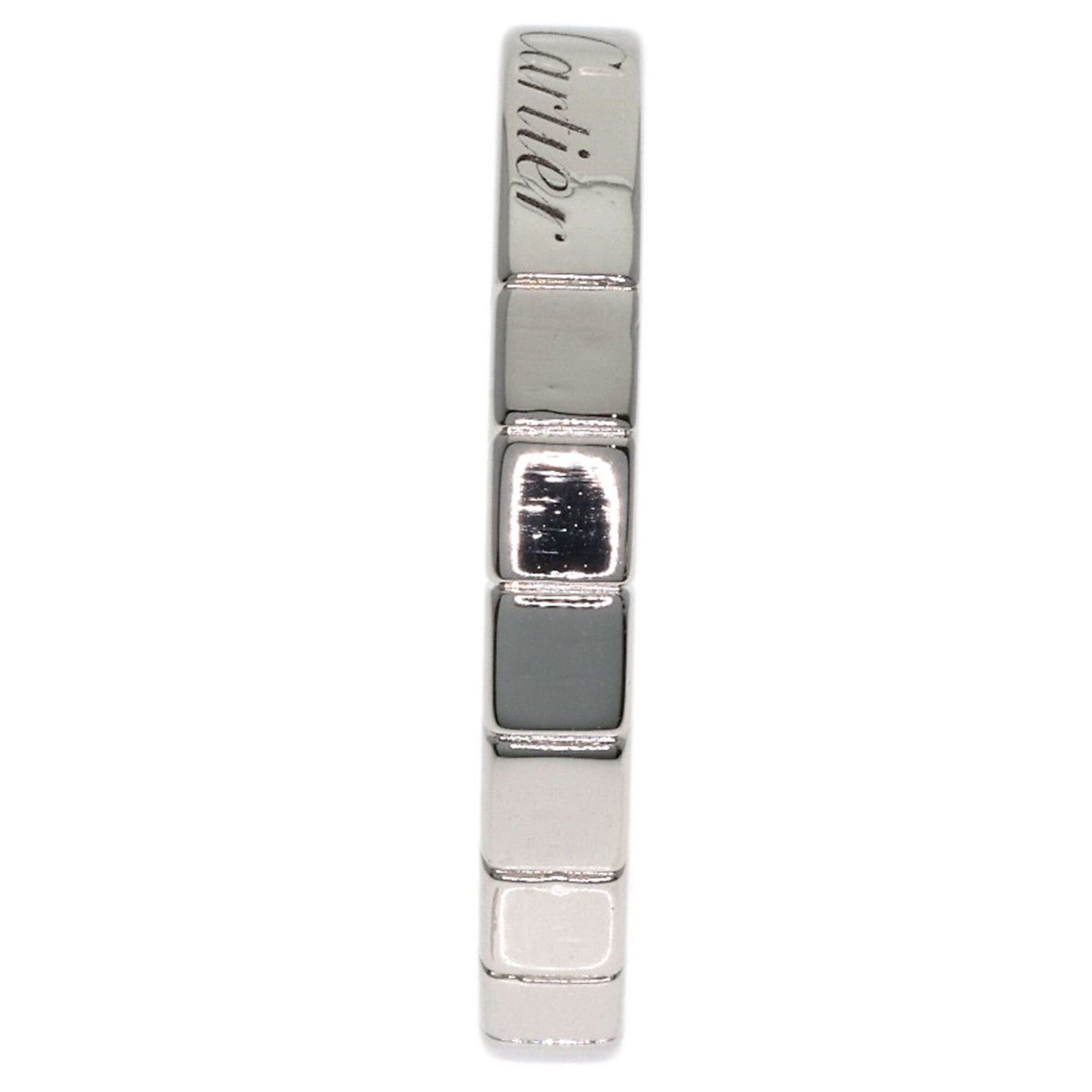 Cartier Cartier Lanieres #52 Ring, Platinum PT950, Women's, CARTIER Size ONE SIZE - 3 Thumbnail