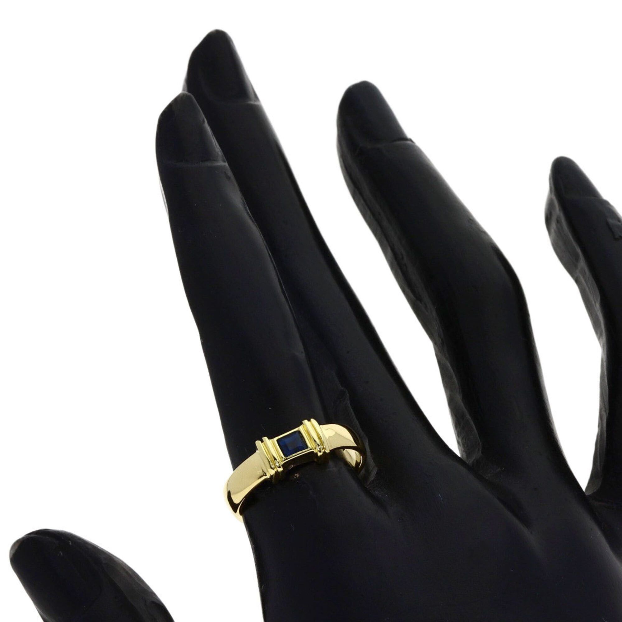Tiffany & Co. Tiffany & Co. Stacking Sapphire Ring, 18K Yellow Gold, Women's. Size ONE SIZE - 6 Thumbnail