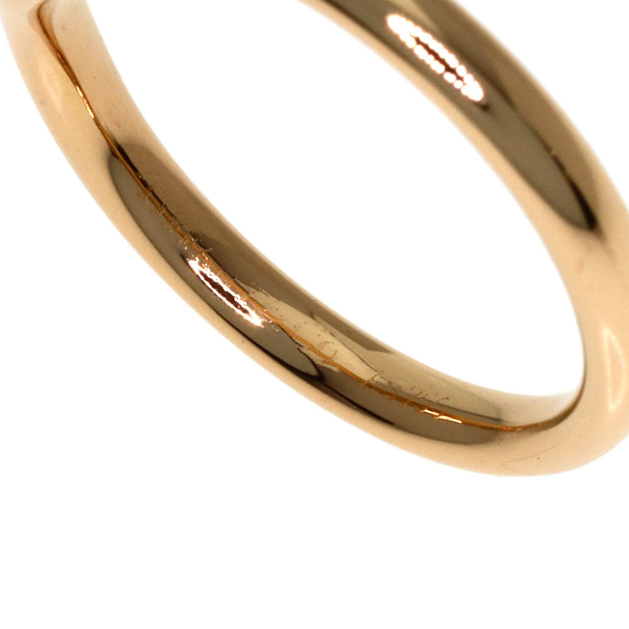 Tiffany & Co. Tiffany & Co. Curved Band 1P Diamond Ring, 18K Pink Gold, Women's. Size ONE SIZE - 5 Thumbnail