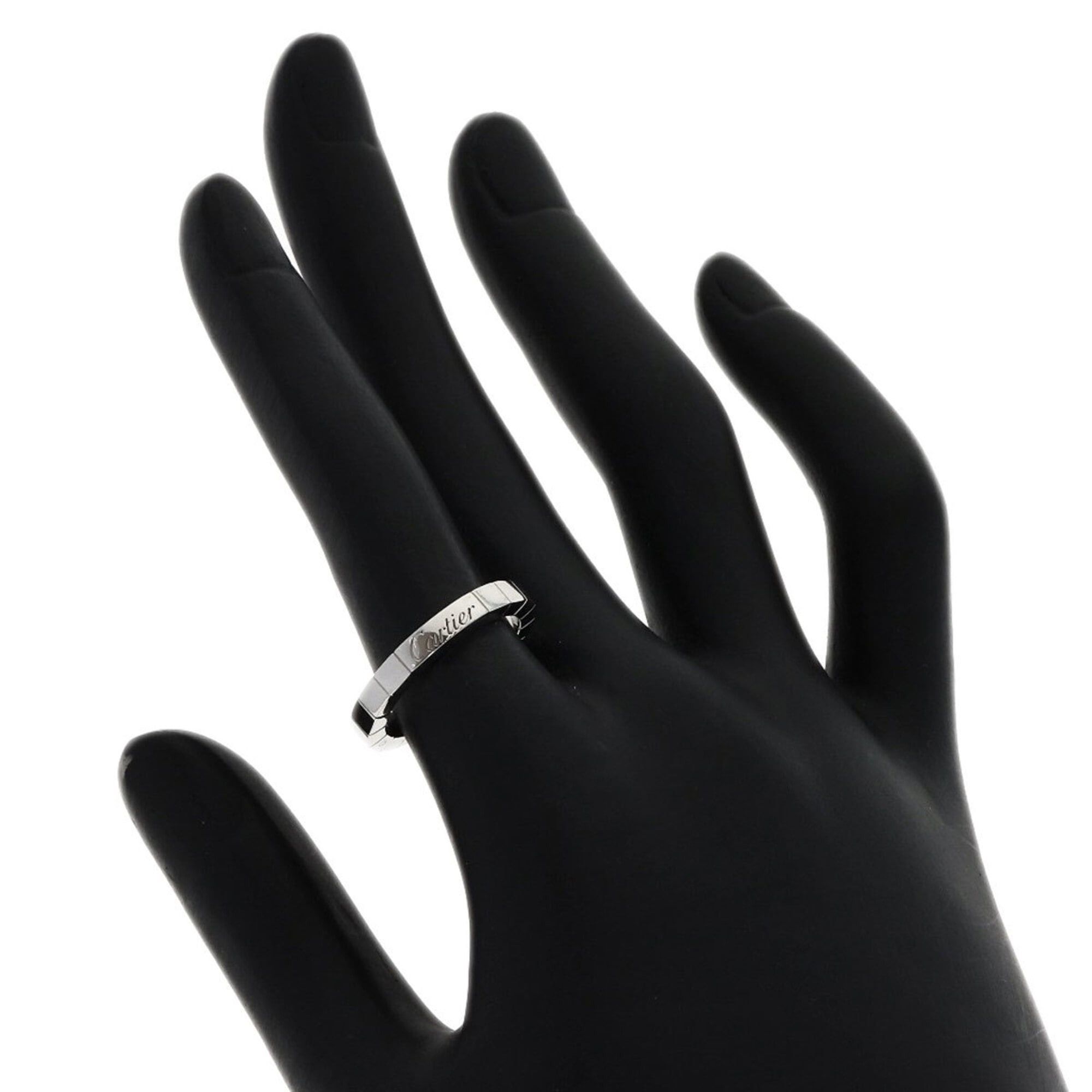 Cartier Cartier Lanieres #51 Ring, 18K White Gold, Women's. Size ONE SIZE - 5 Thumbnail