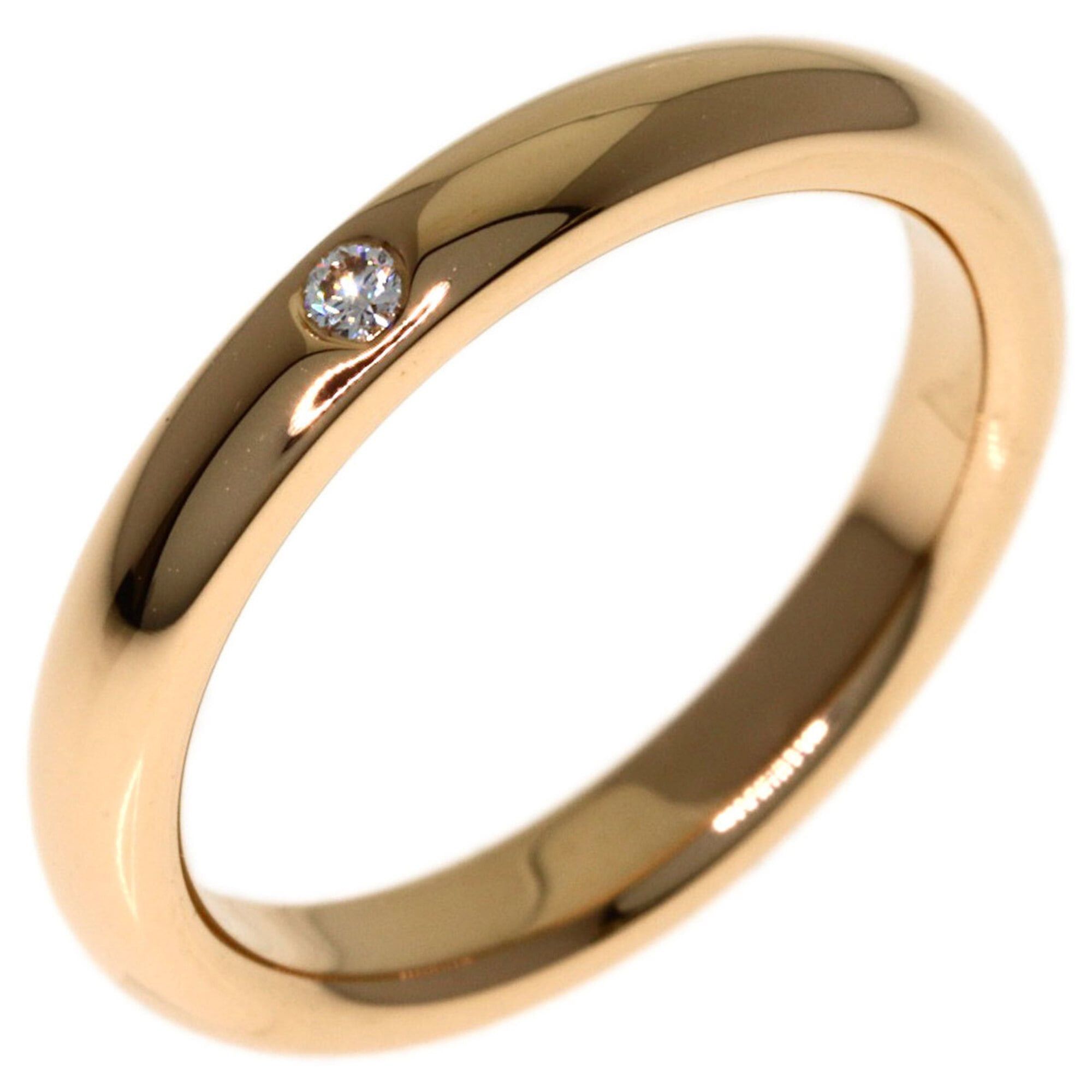 Tiffany & Co. Tiffany & Co. 1P Diamond Wedding Ring, 18K Pink Gold, Women's. Size ONE SIZE - 2 Thumbnail