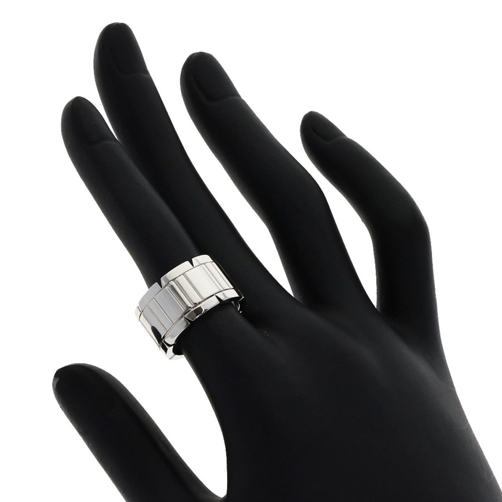 Cartier Cartier Tank Française LM #51 Ring, 18K White Gold, Women's, CARTIER Size ONE SIZE - 5 Thumbnail