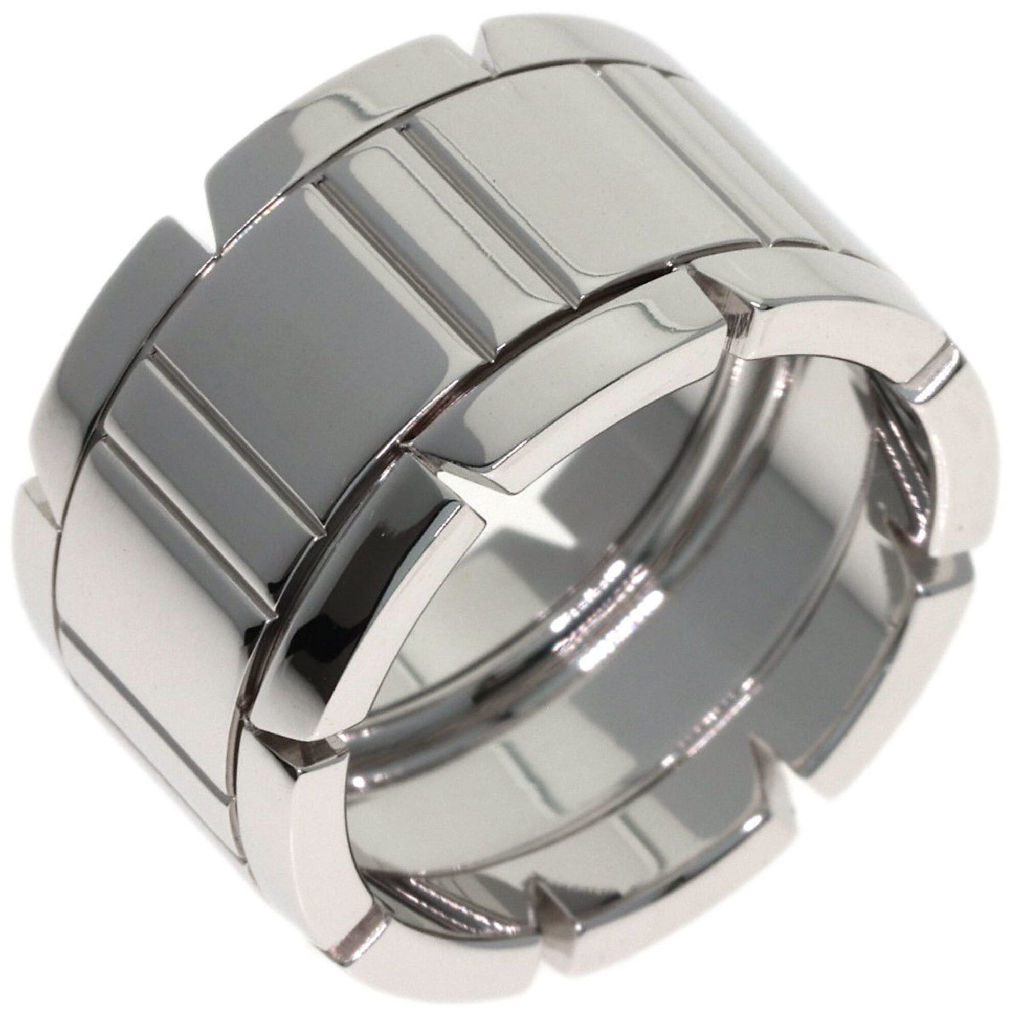 Cartier Cartier Tank Française LM #51 Ring, 18K White Gold, Women's, CARTIER Size ONE SIZE - 2 Thumbnail