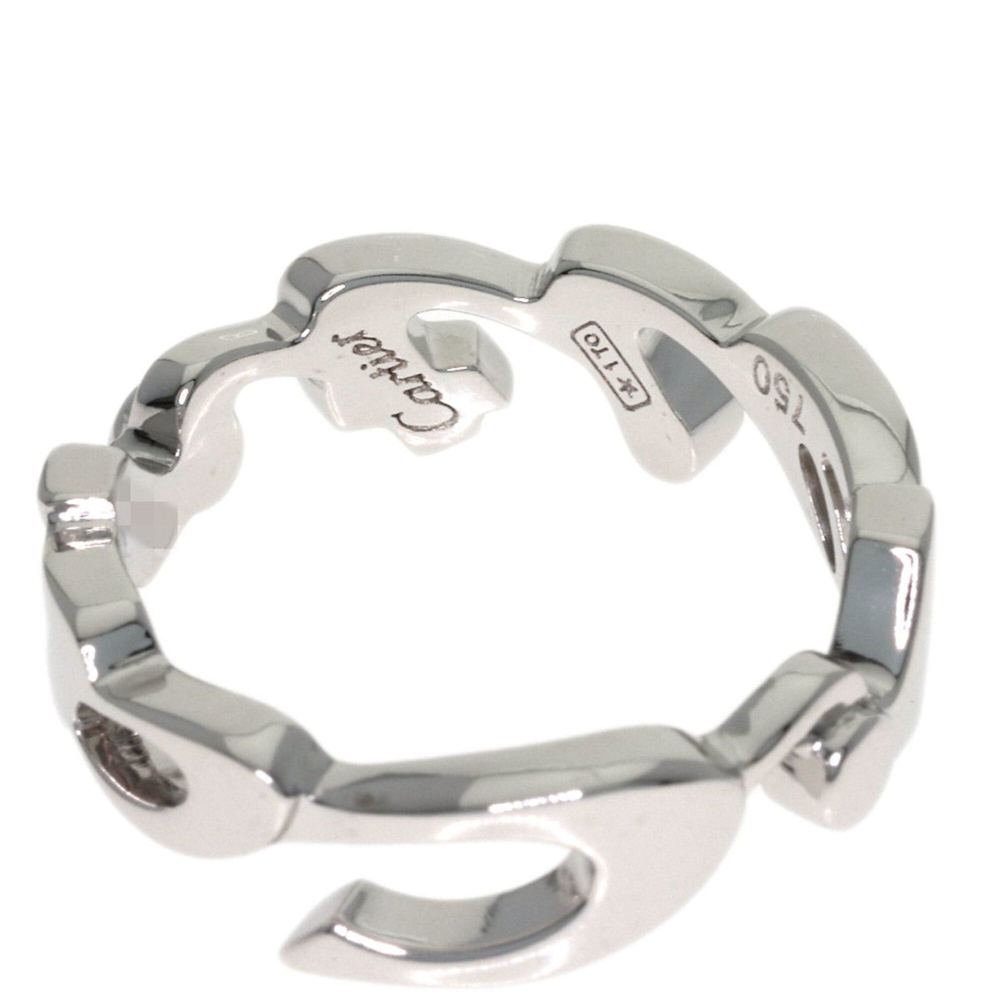 Cartier Cartier Signature 2004 Christmas Limited Edition #51 Ring, 18K White Gold, Women's, CARTIER Size ONE SIZE - 8 Thumbnail