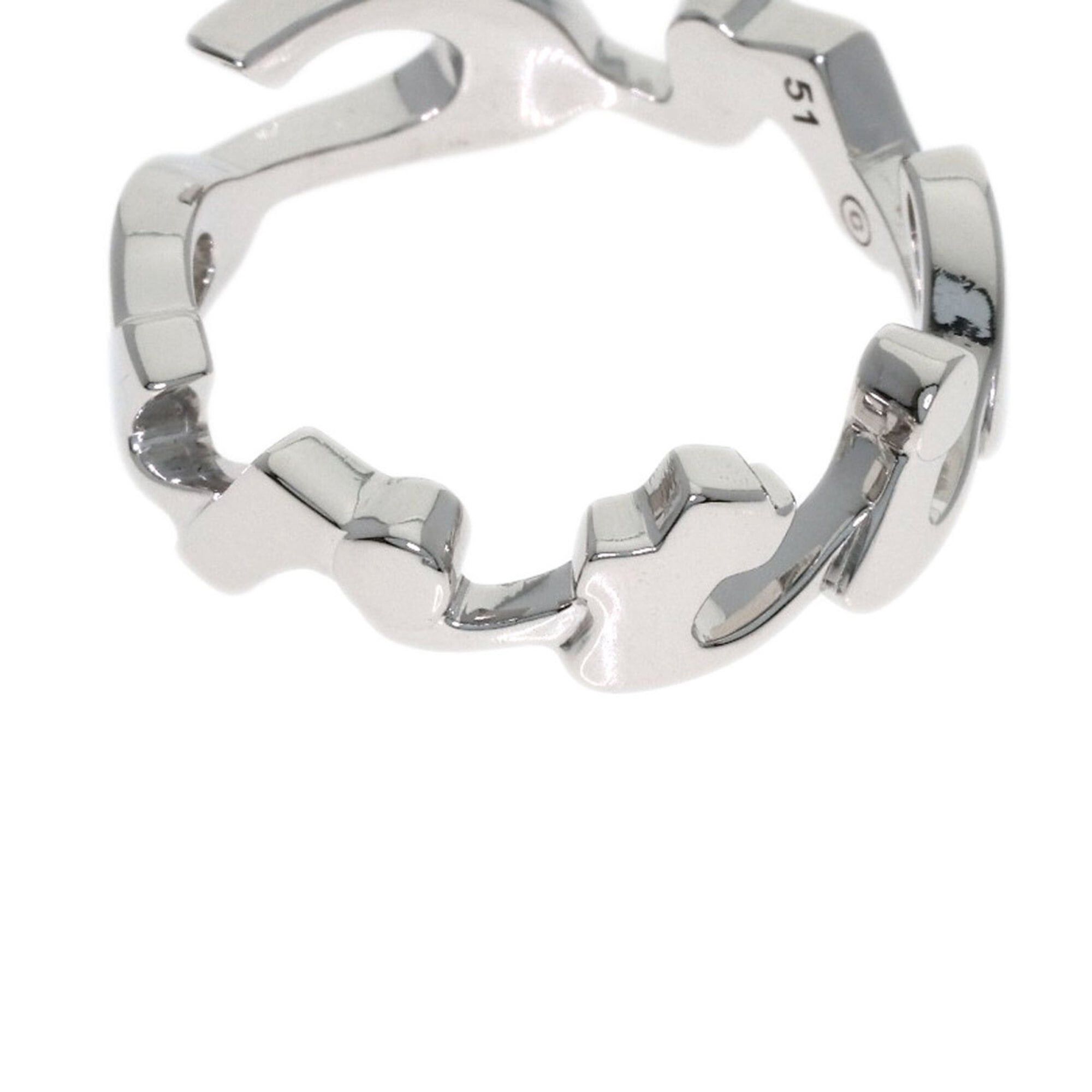 Cartier Cartier Signature 2004 Christmas Limited Edition #51 Ring, 18K White Gold, Women's, CARTIER Size ONE SIZE - 7 Thumbnail