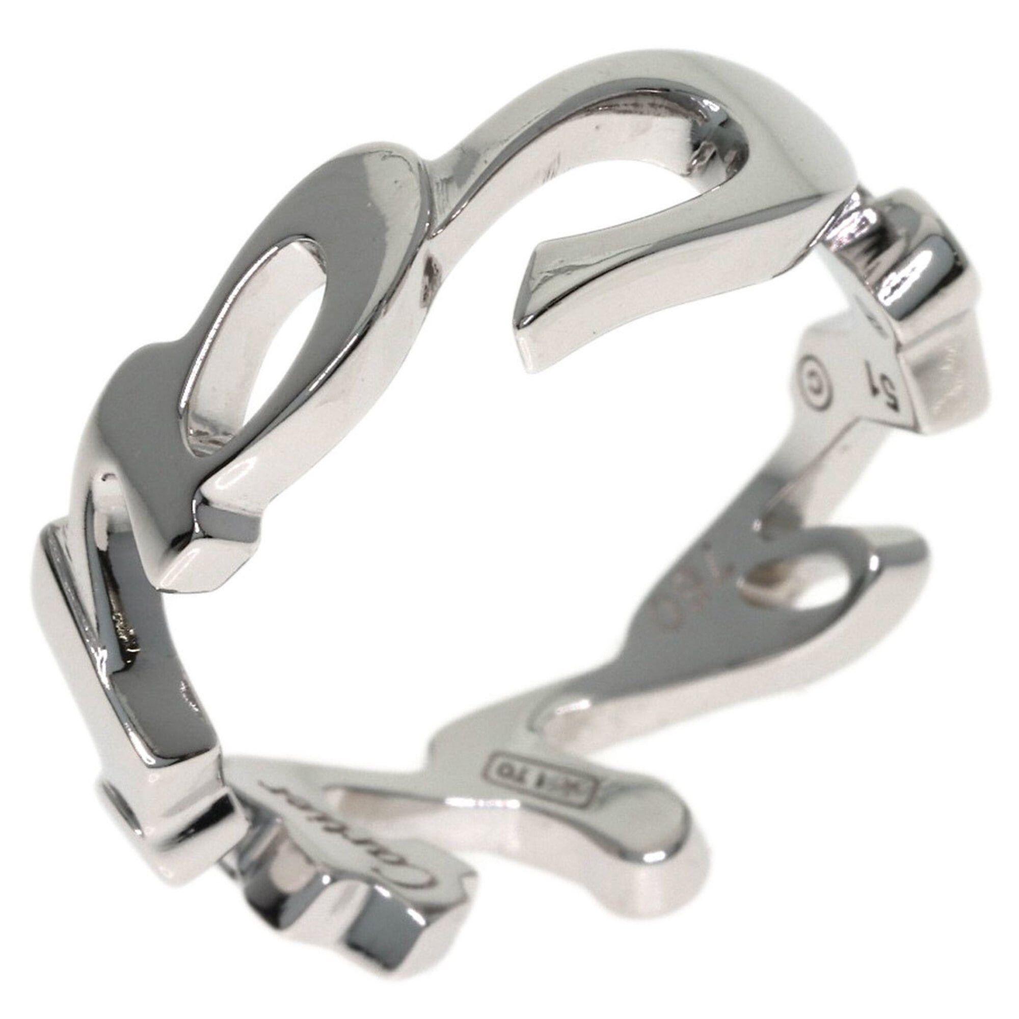 Cartier Cartier Signature 2004 Christmas Limited Edition #51 Ring, 18K White Gold, Women's, CARTIER Size ONE SIZE - 2 Thumbnail