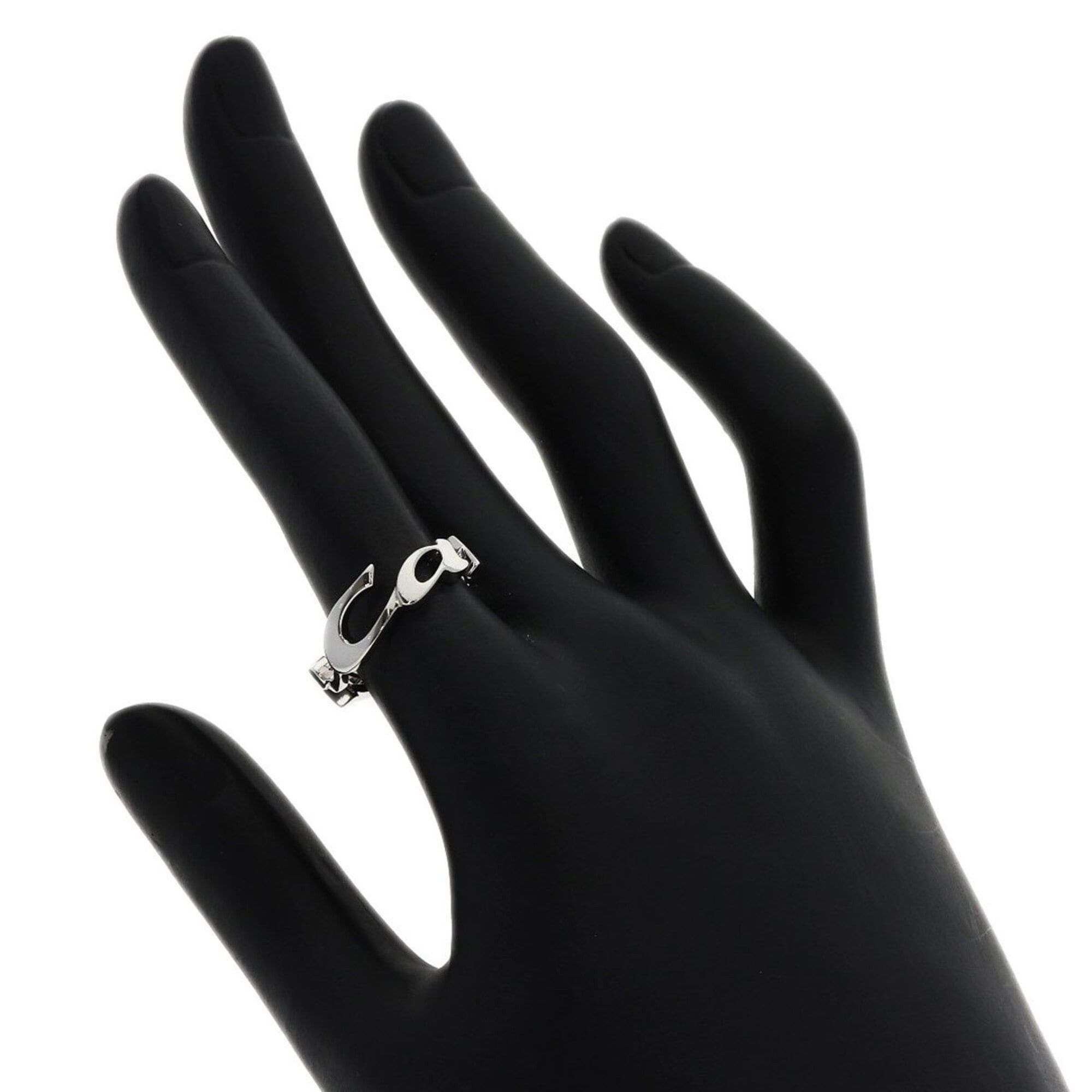 Cartier Cartier Signature 2004 Christmas Limited Edition #51 Ring, 18K White Gold, Women's, CARTIER Size ONE SIZE - 5 Thumbnail