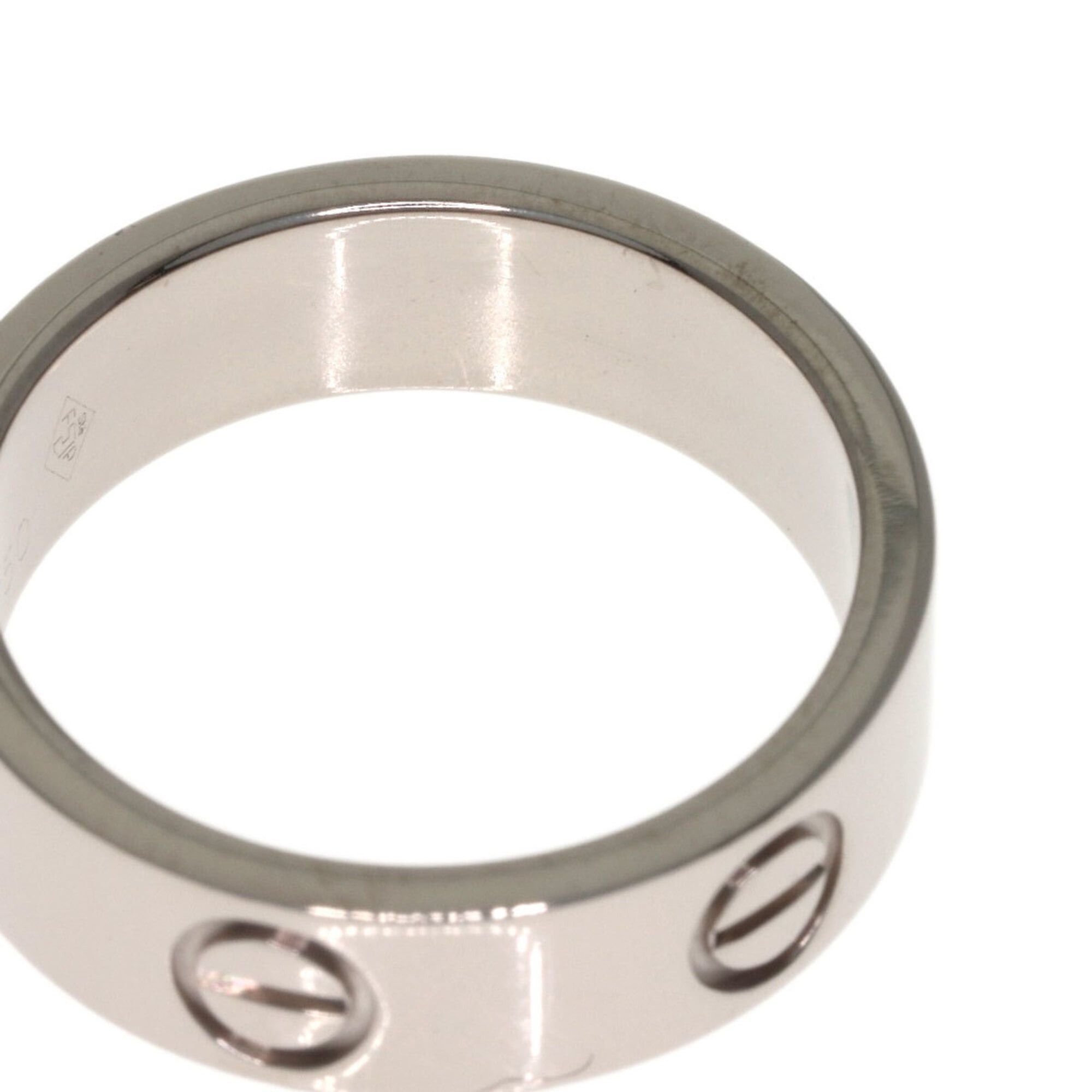 Cartier Cartier Love Ring #51, 18K White Gold, Women's Ring, CARTIER Size ONE SIZE - 7 Thumbnail