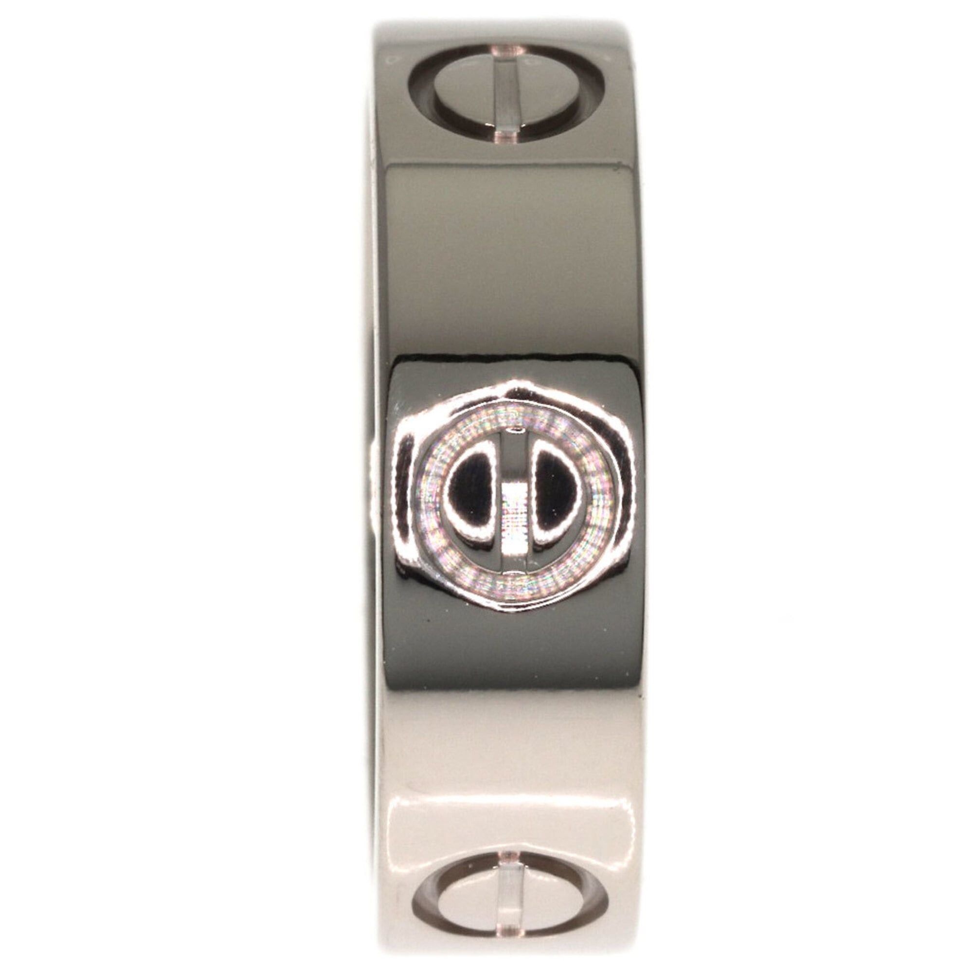 Cartier Cartier Love Ring #51, 18K White Gold, Women's Ring, CARTIER Size ONE SIZE - 3 Thumbnail