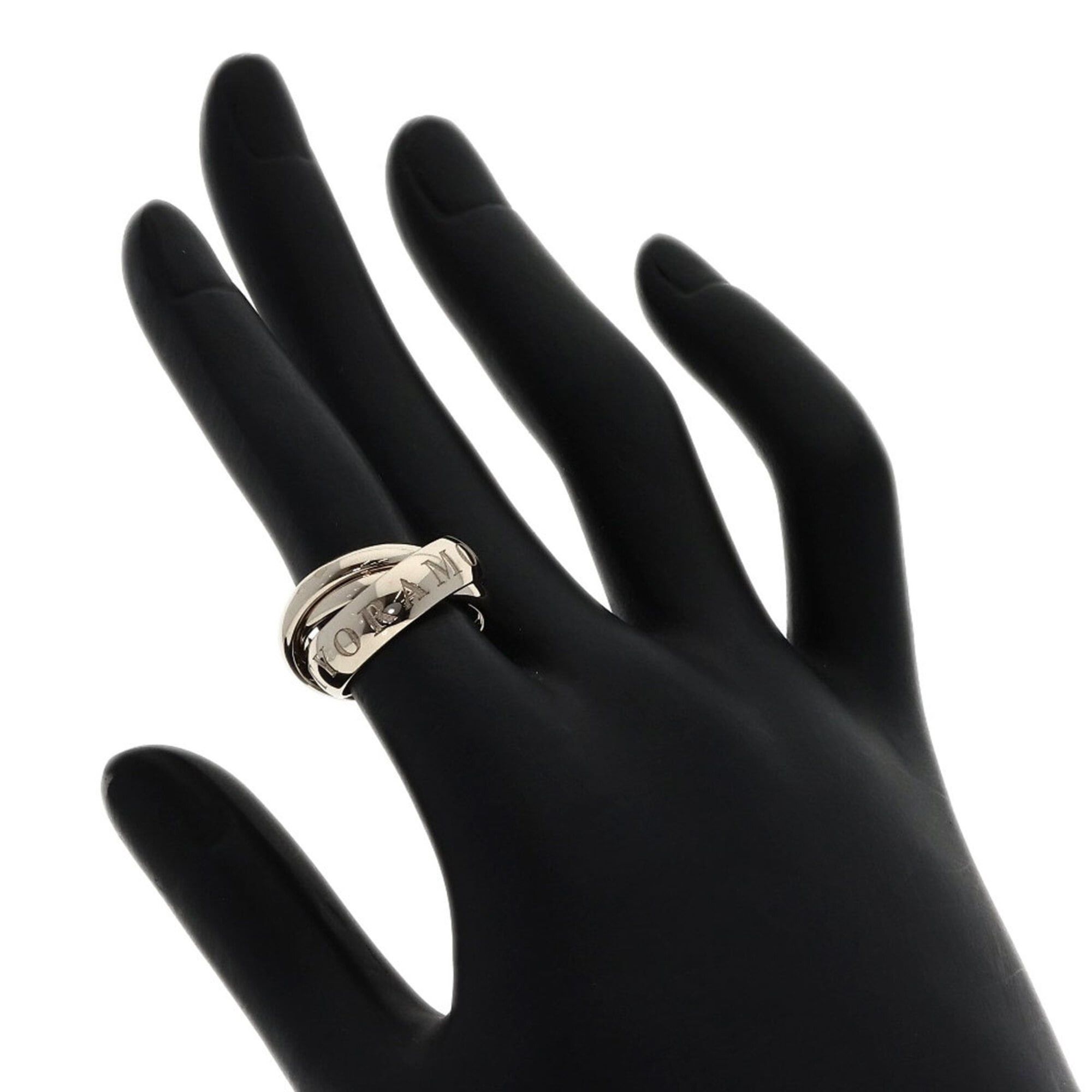 Cartier Cartier Trinity 1998 Christmas Limited Edition #47 Ring, 18K White Gold, Women's, CARTIER Size ONE SIZE - 5 Thumbnail