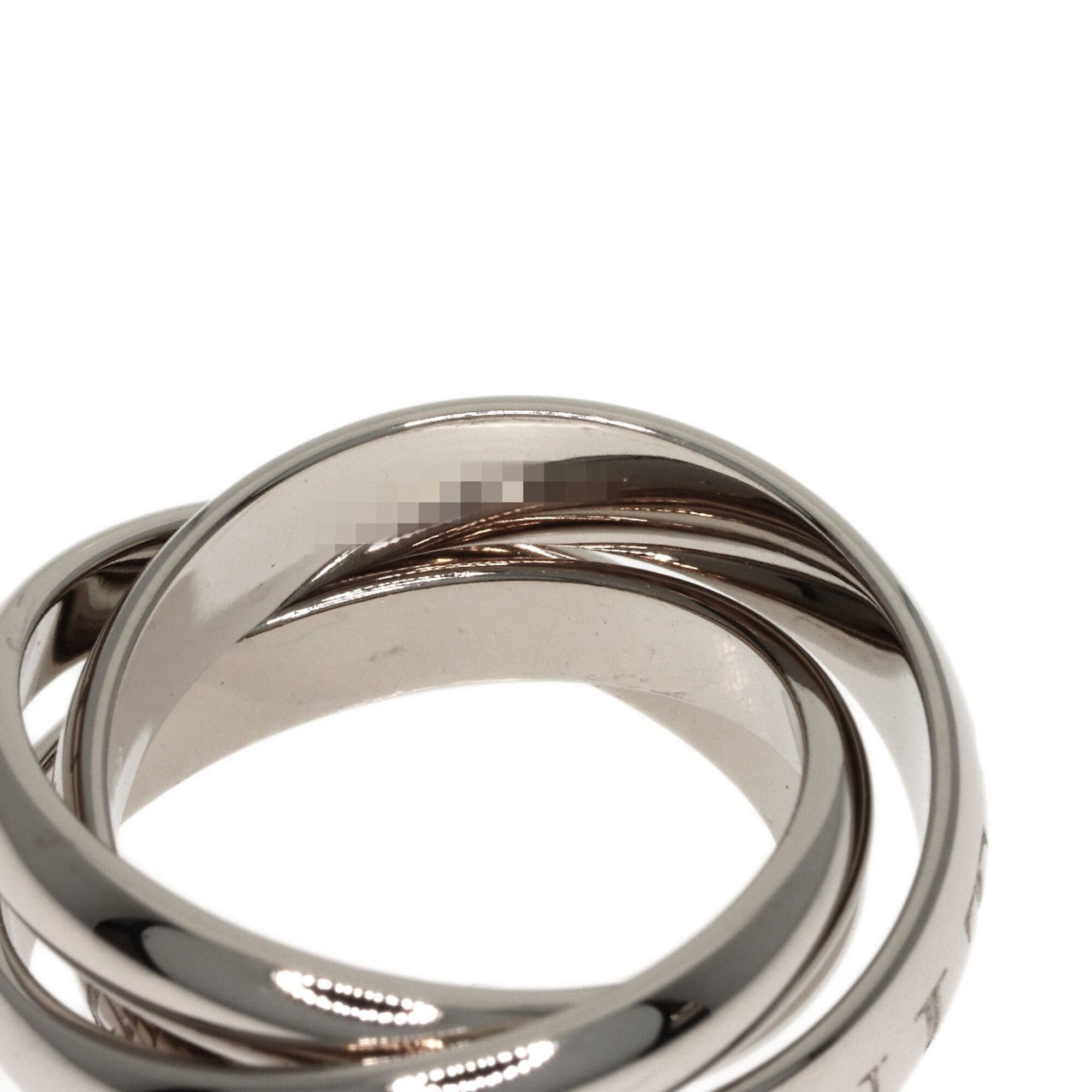 Cartier Cartier Trinity 1998 Christmas Limited Edition #47 Ring, 18K White Gold, Women's, CARTIER Size ONE SIZE - 4 Thumbnail