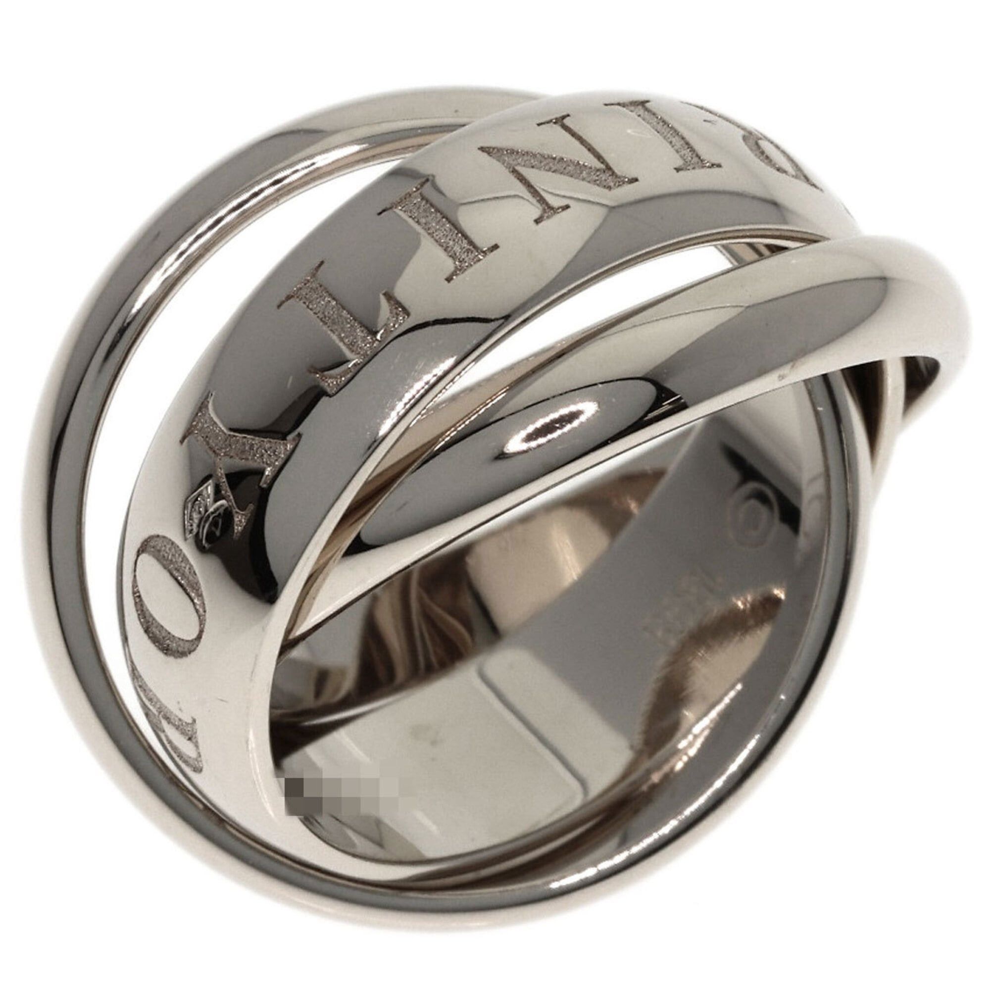 Cartier Cartier Trinity 1998 Christmas Limited Edition #47 Ring, 18K White Gold, Women's, CARTIER Size ONE SIZE - 2 Thumbnail