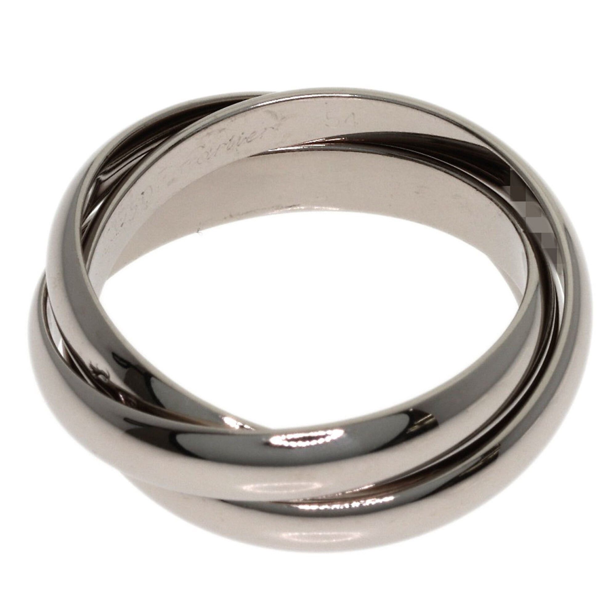 Cartier Cartier Trinity #54 Ring, 18K White Gold, Women's, CARTIER Size ONE SIZE - 3 Thumbnail