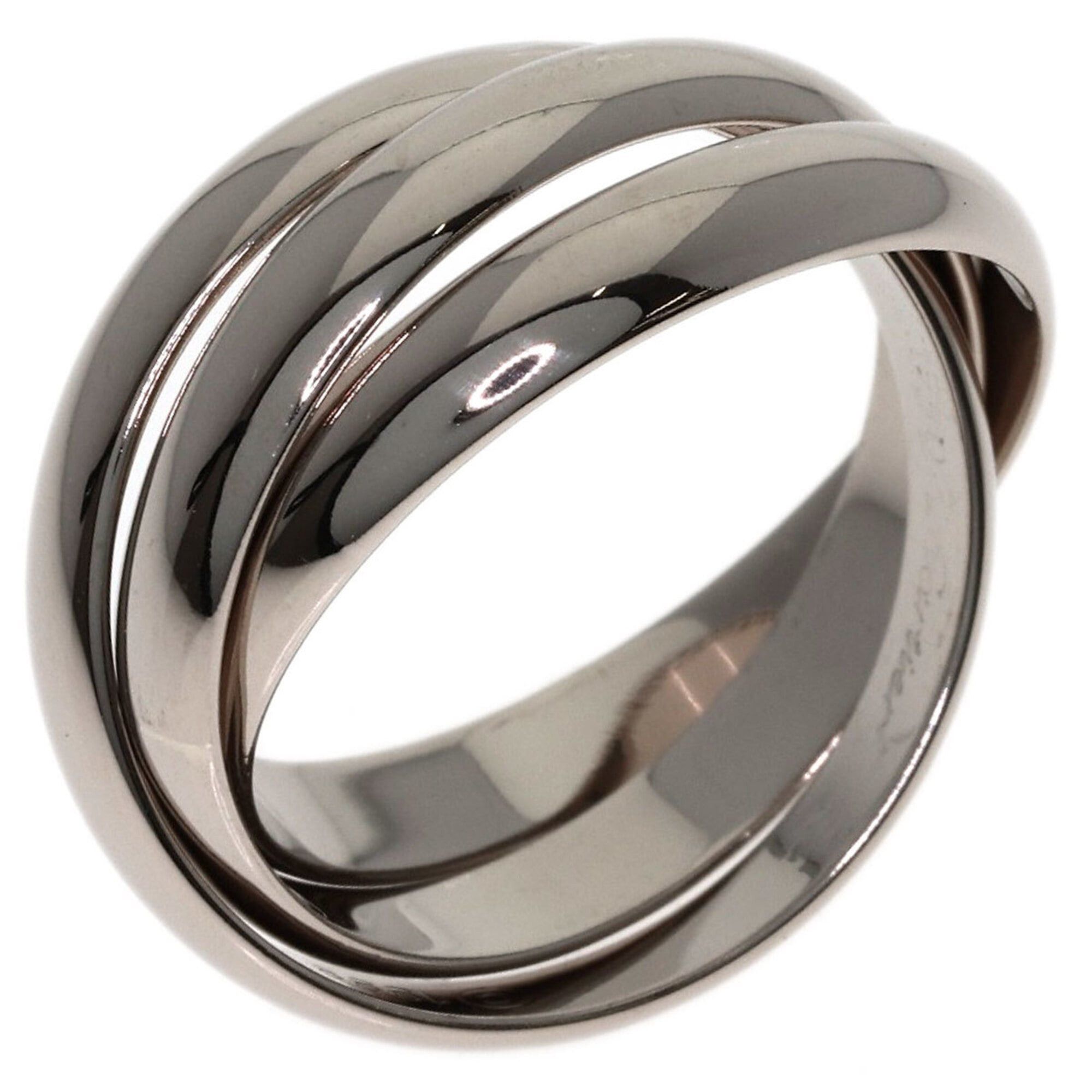 Cartier Cartier Trinity #54 Ring, 18K White Gold, Women's, CARTIER Size ONE SIZE - 2 Thumbnail